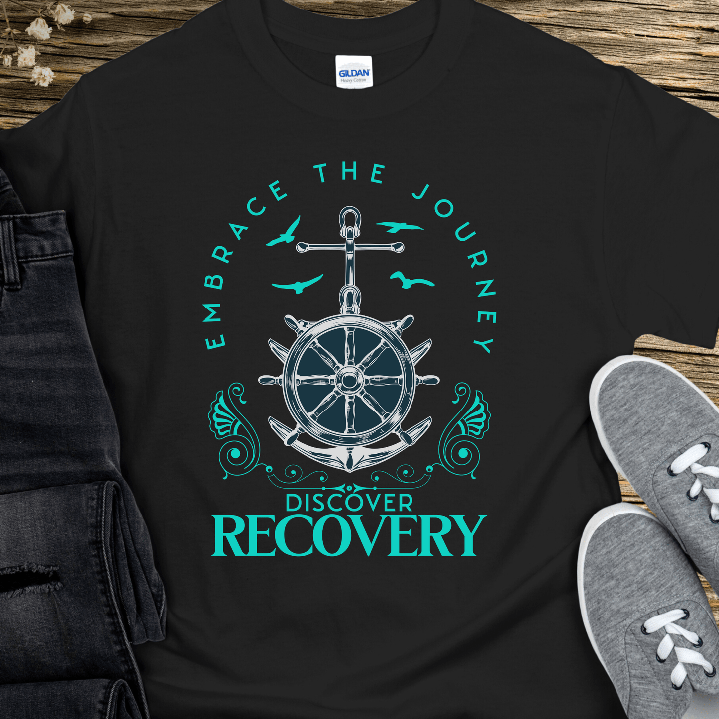 Recovery T-Shirt | Inspiring Sobriety | Discover Recovery