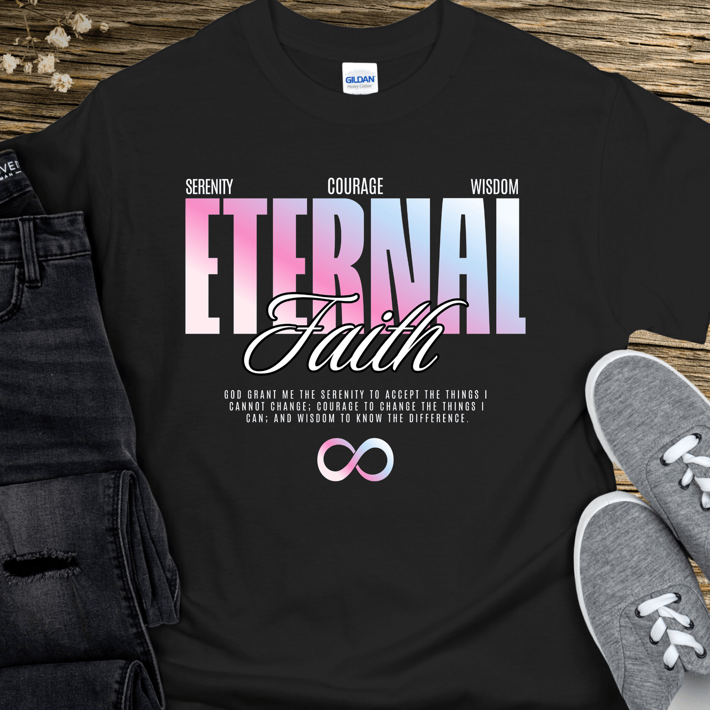 Recovery T-Shirt | Inspiring Sobriety | Eternal Faith