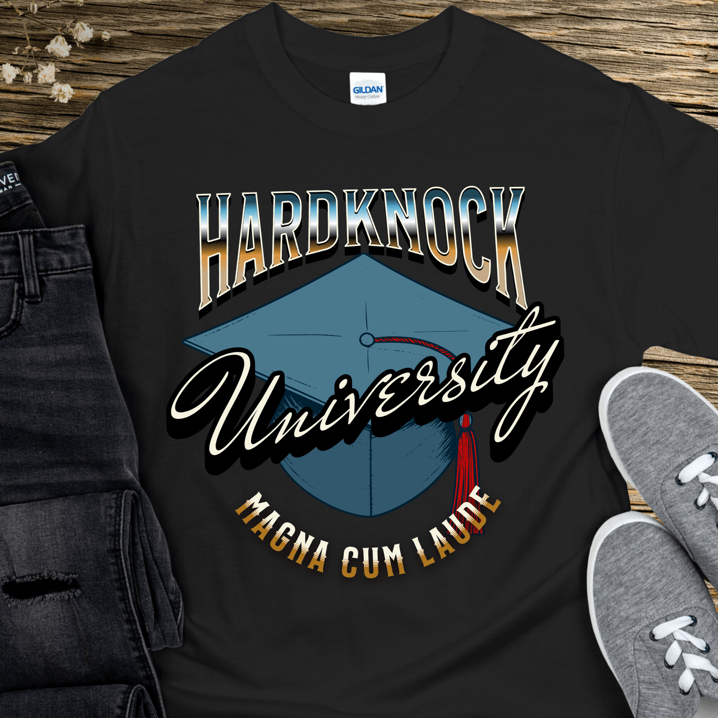 Recovery T-Shirt | Inspiring Sobriety | Hard-Knock University