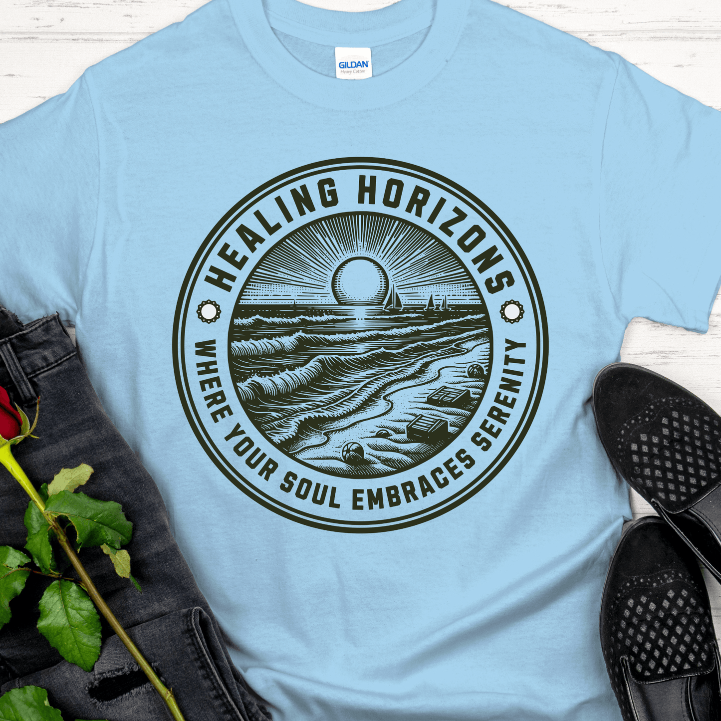 Recovery T-Shirt | Inspiring Sobriety | Healing Horizons