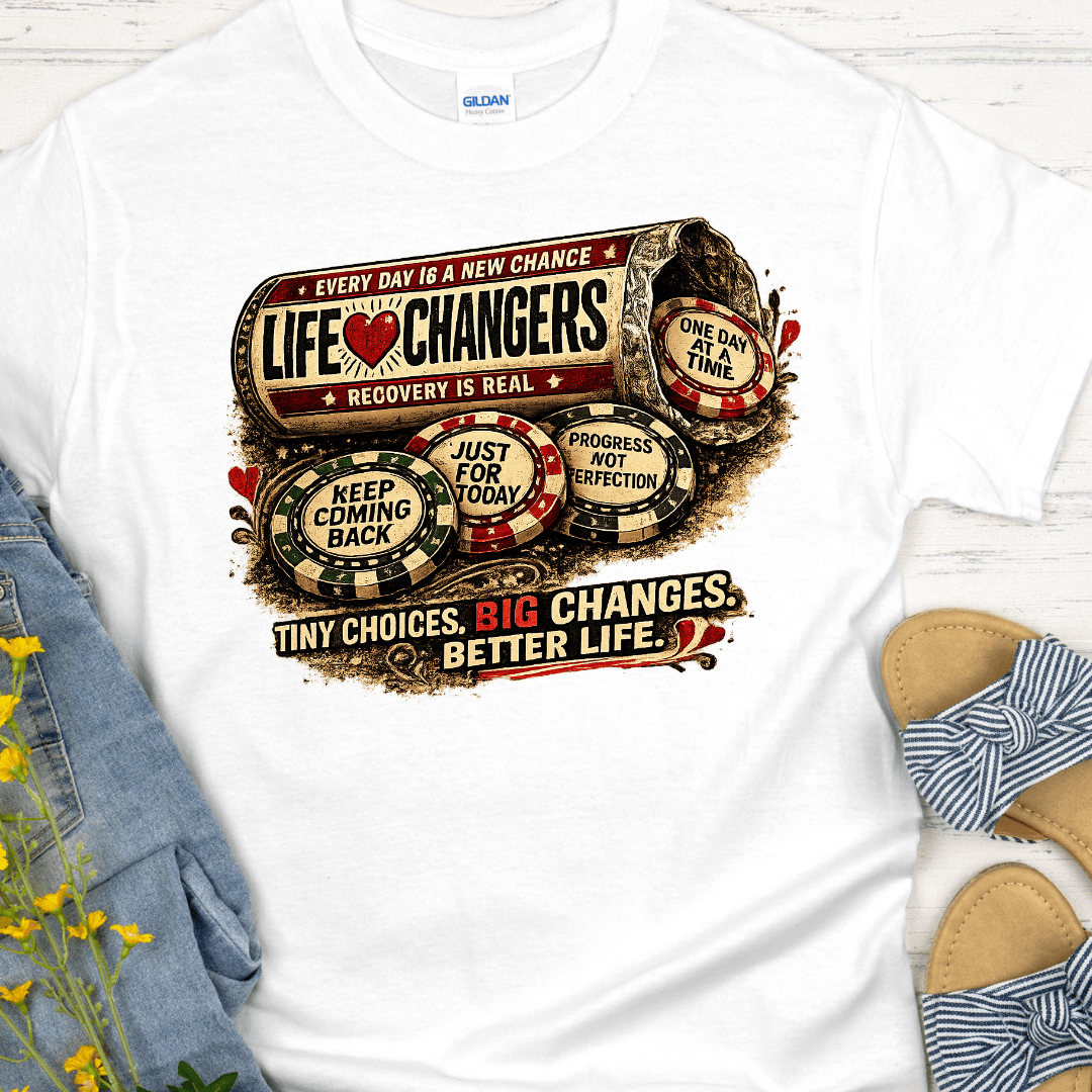 Recovery T-Shirt | Inspiring Sobriety | Life Changers