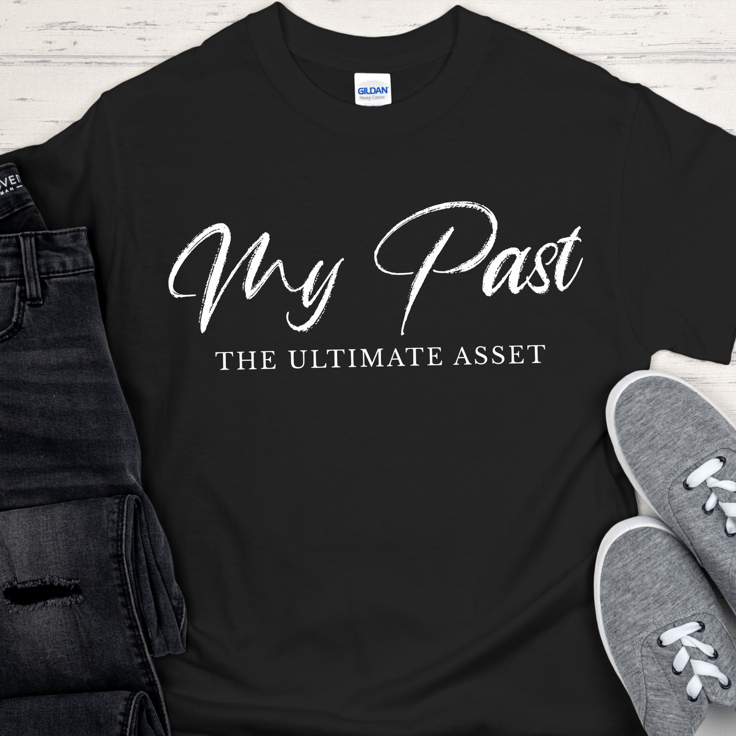 Recovery T-Shirt | Inspiring Sobriety | My Past, The Ultimate Asset