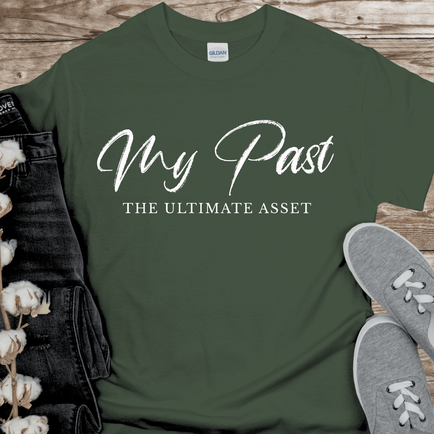 Recovery T-Shirt | Inspiring Sobriety | My Past, The Ultimate Asset