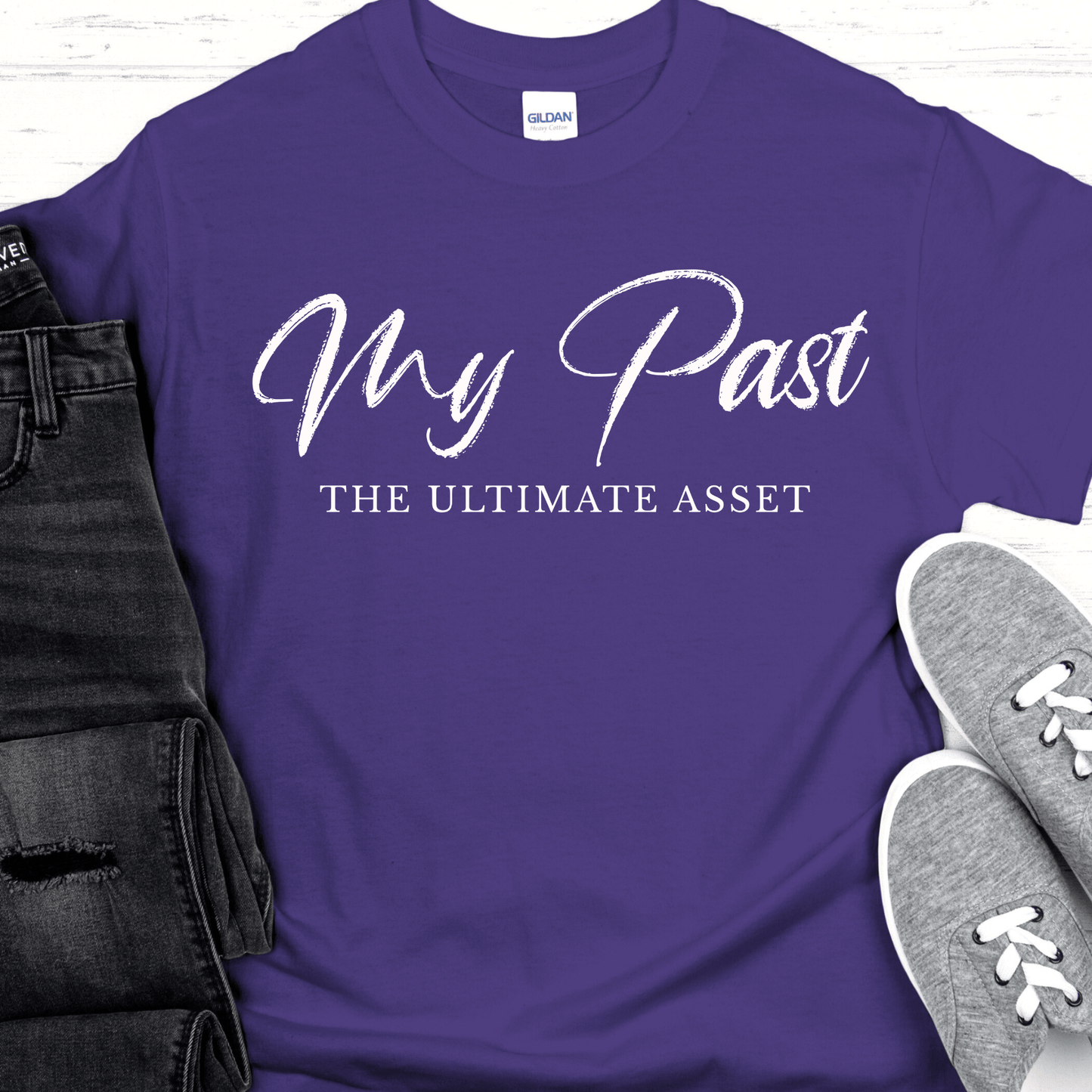 Recovery T-Shirt | Inspiring Sobriety | My Past, The Ultimate Asset