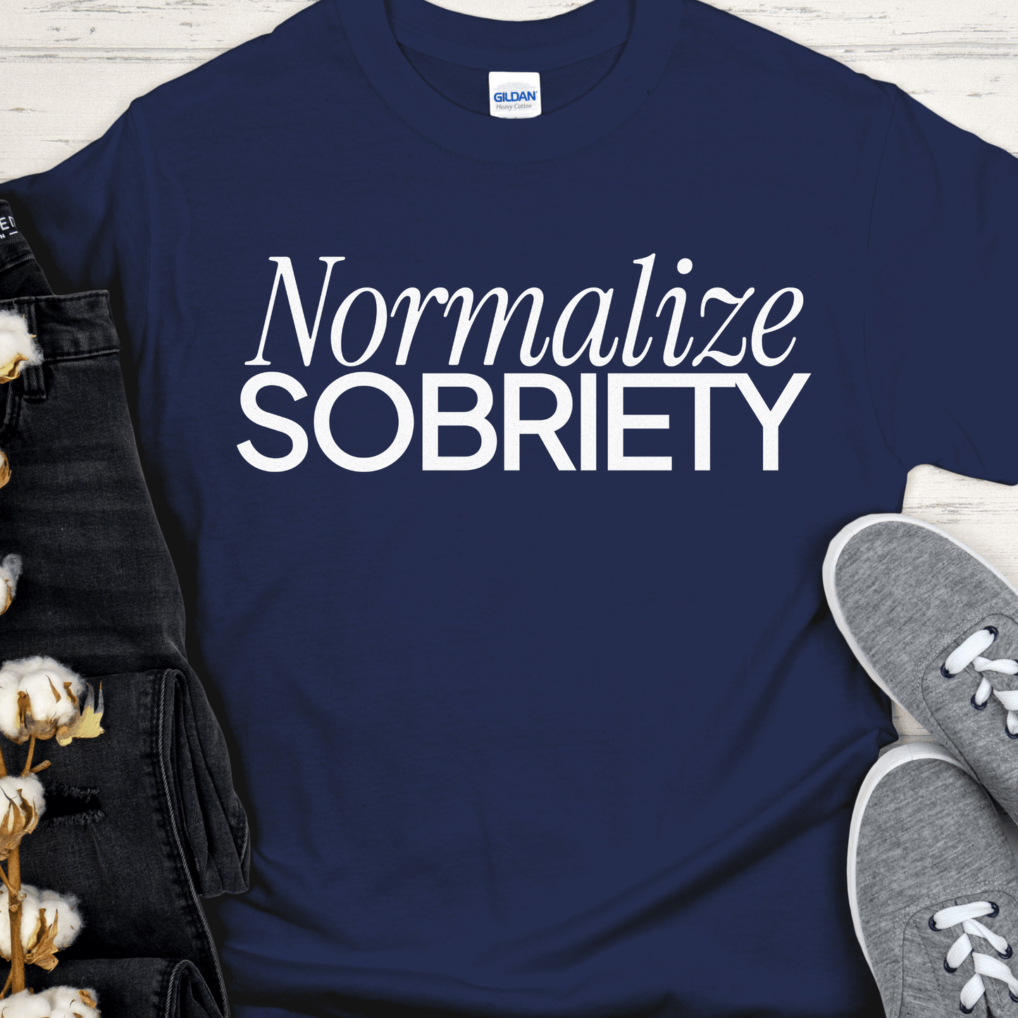 Recovery T-Shirt | Inspiring Sobriety | Normalize Sobriety