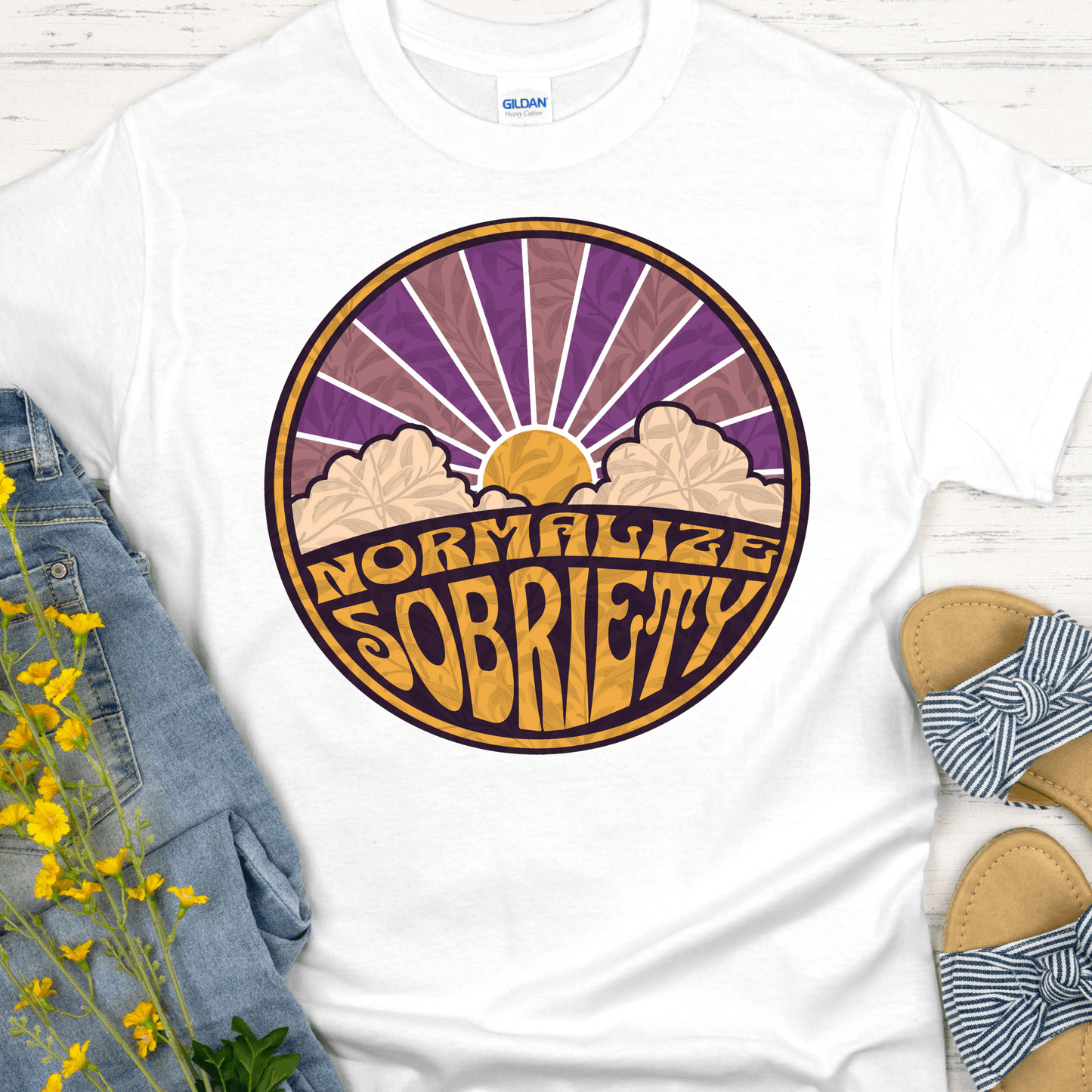 Recovery T-Shirt | Inspiring Sobriety | Normalize Sobriety