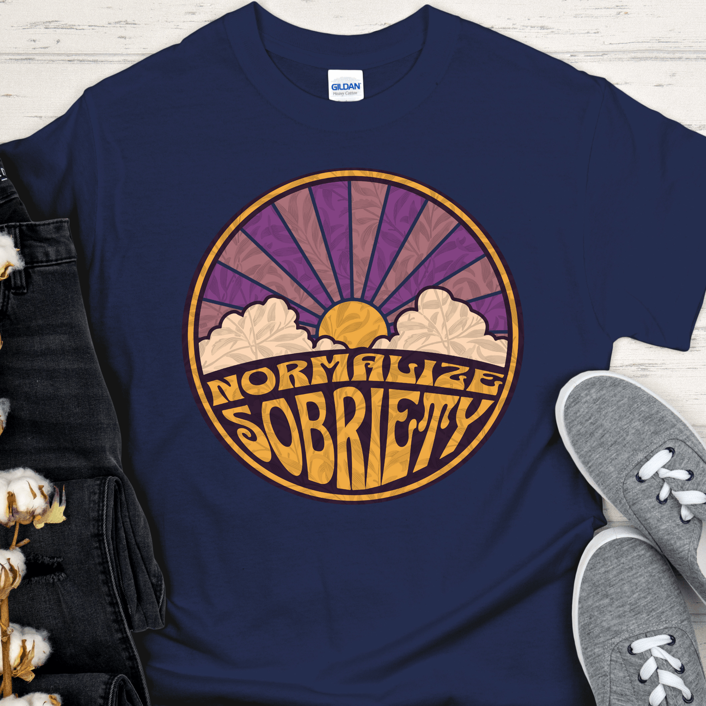 Recovery T-Shirt | Inspiring Sobriety | Normalize Sobriety