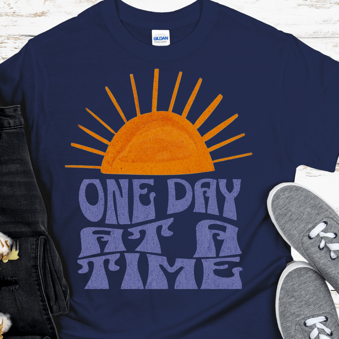 Recovery T-Shirt | Inspiring Sobriety | One Day at a Time