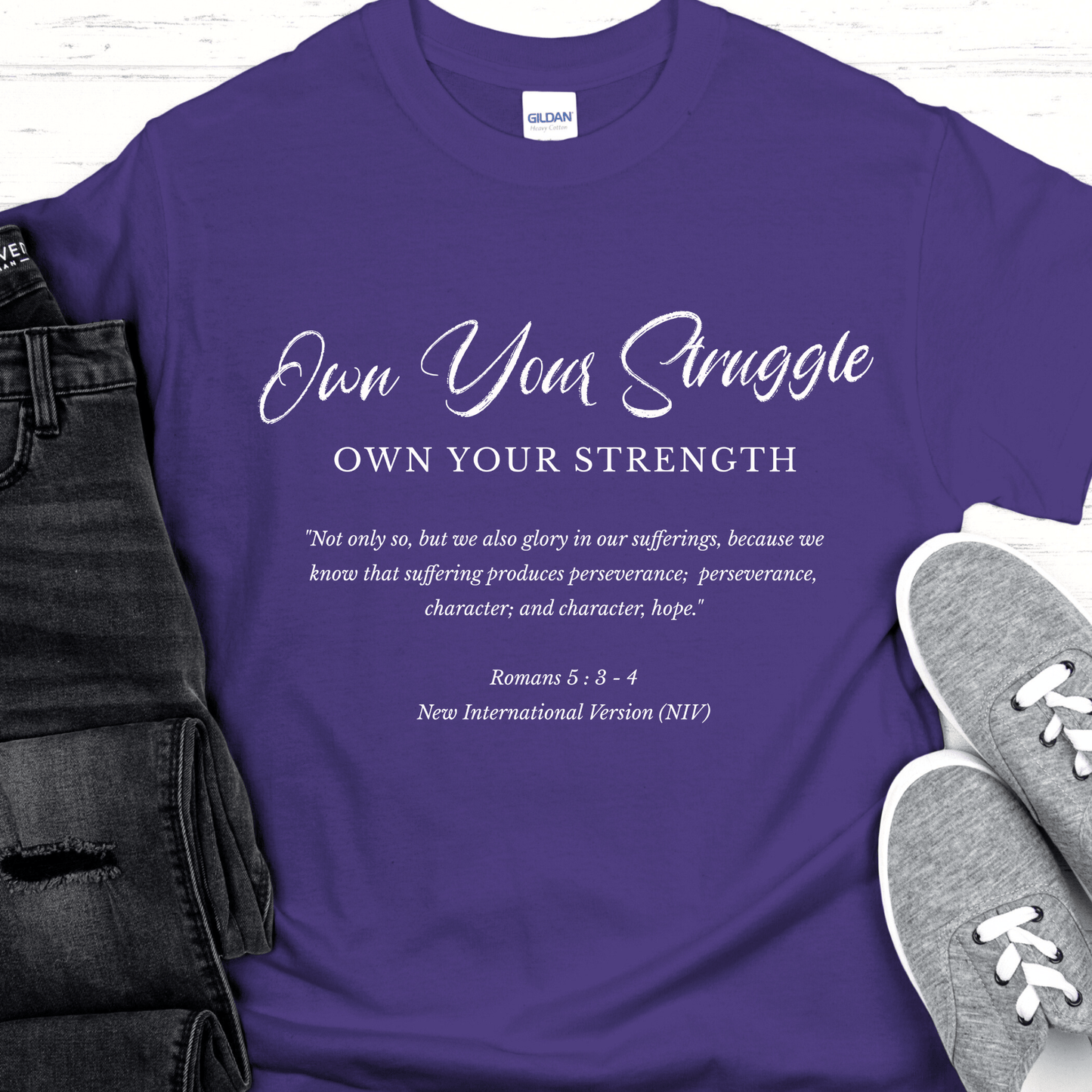 Recovery T-Shirt | Inspiring Sobriety | Own Your Struggle
