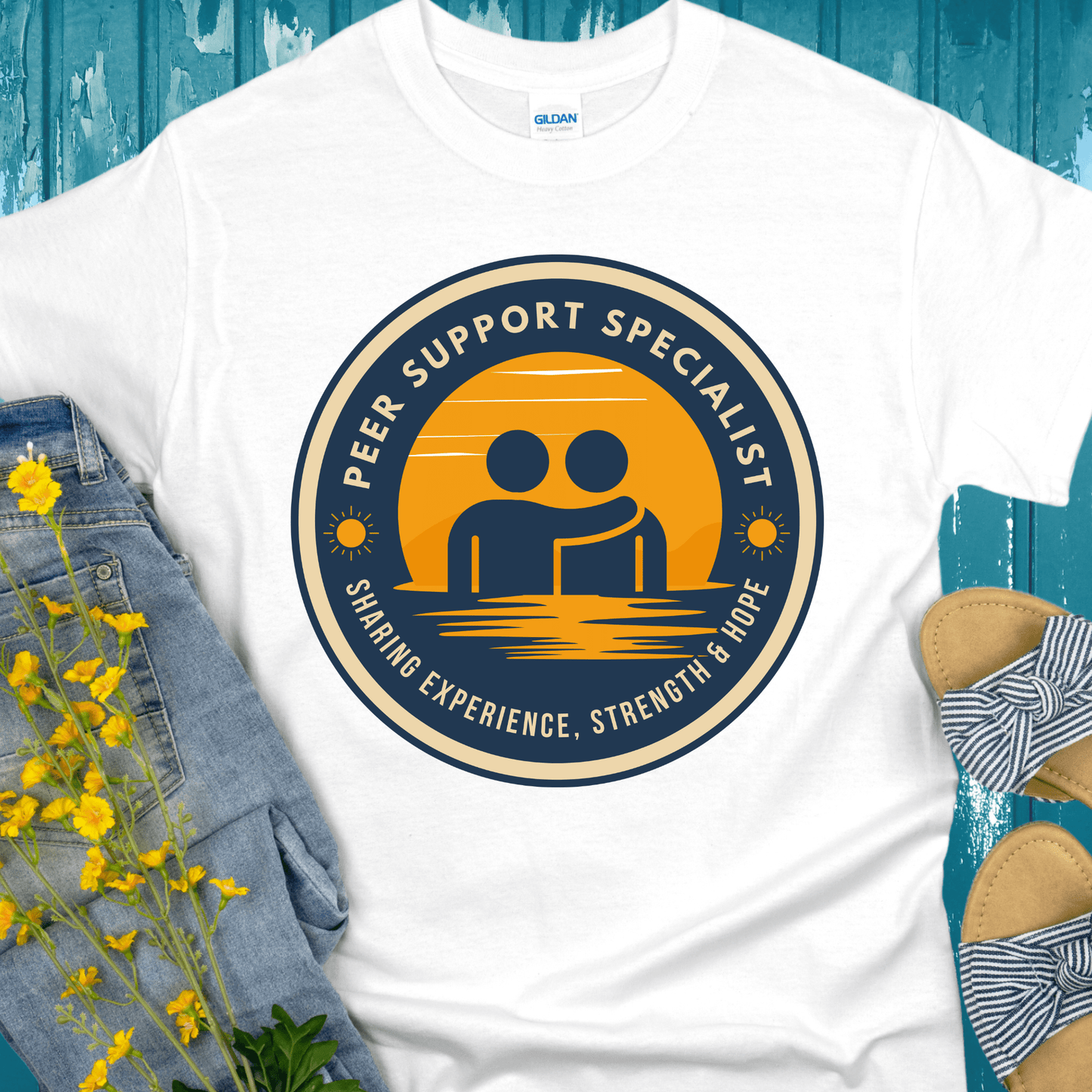 Recovery T-Shirt | Inspiring Sobriety | Peer Support Specialist