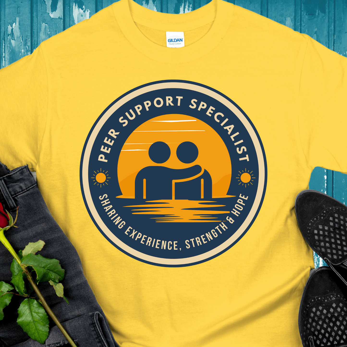 Recovery T-Shirt | Inspiring Sobriety | Peer Support Specialist