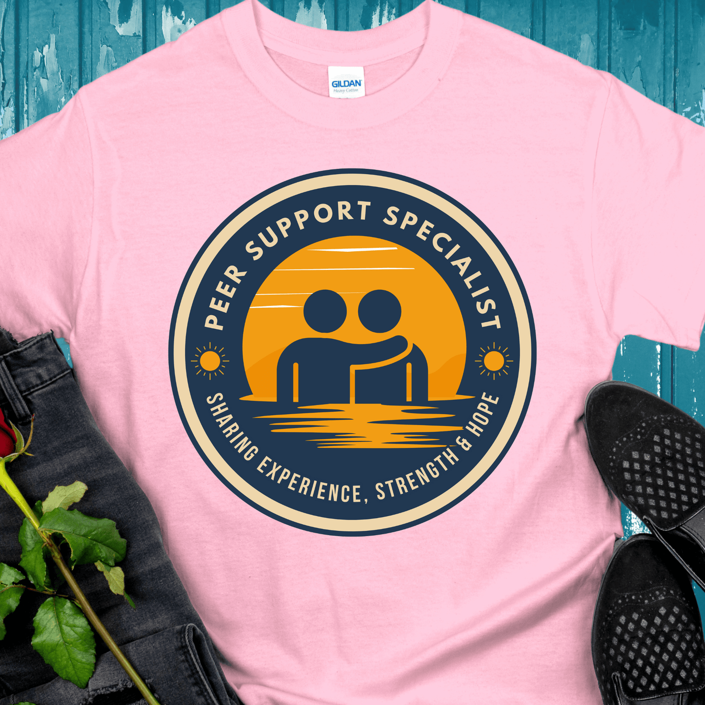 Recovery T-Shirt | Inspiring Sobriety | Peer Support Specialist