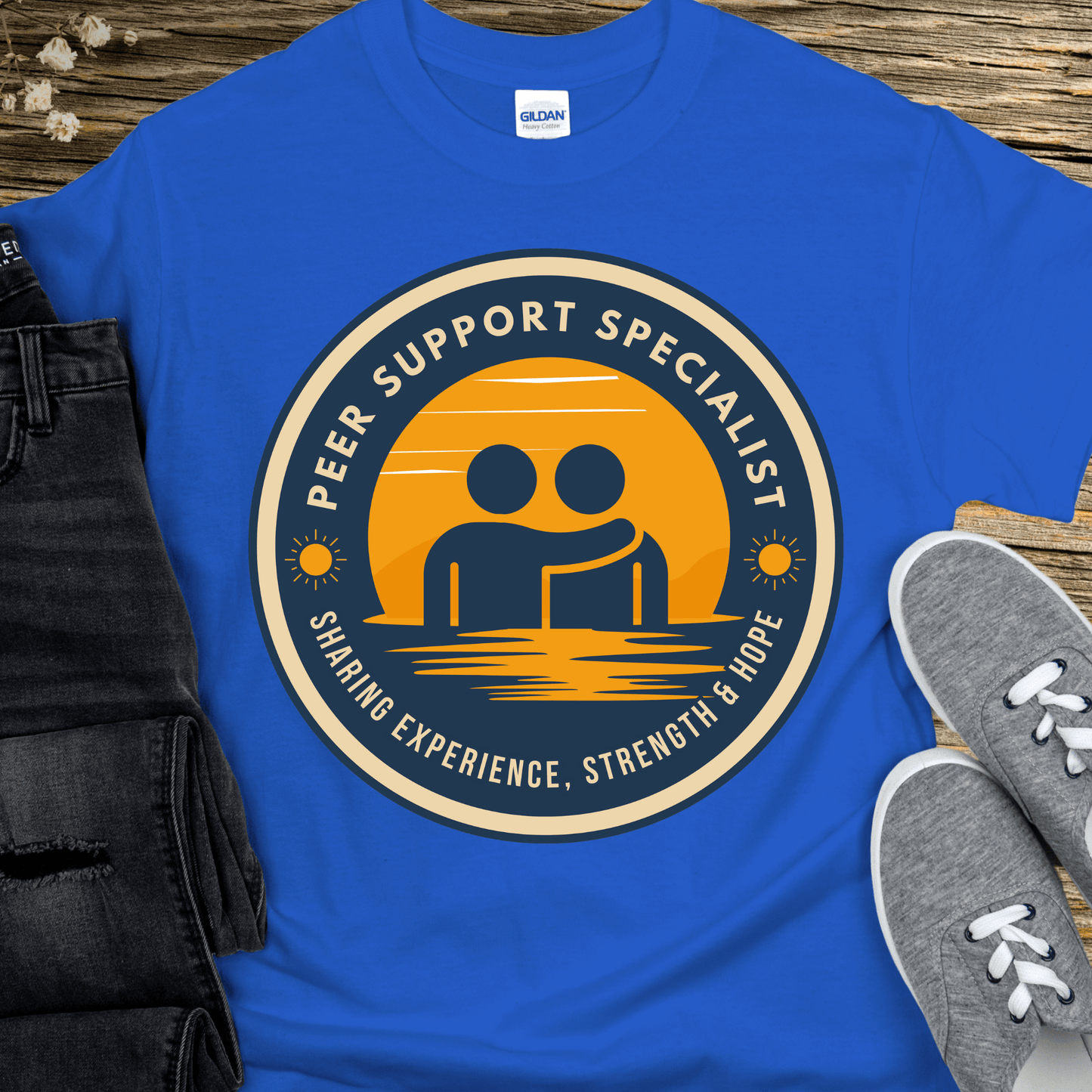 Recovery T-Shirt | Inspiring Sobriety | Peer Support Specialist