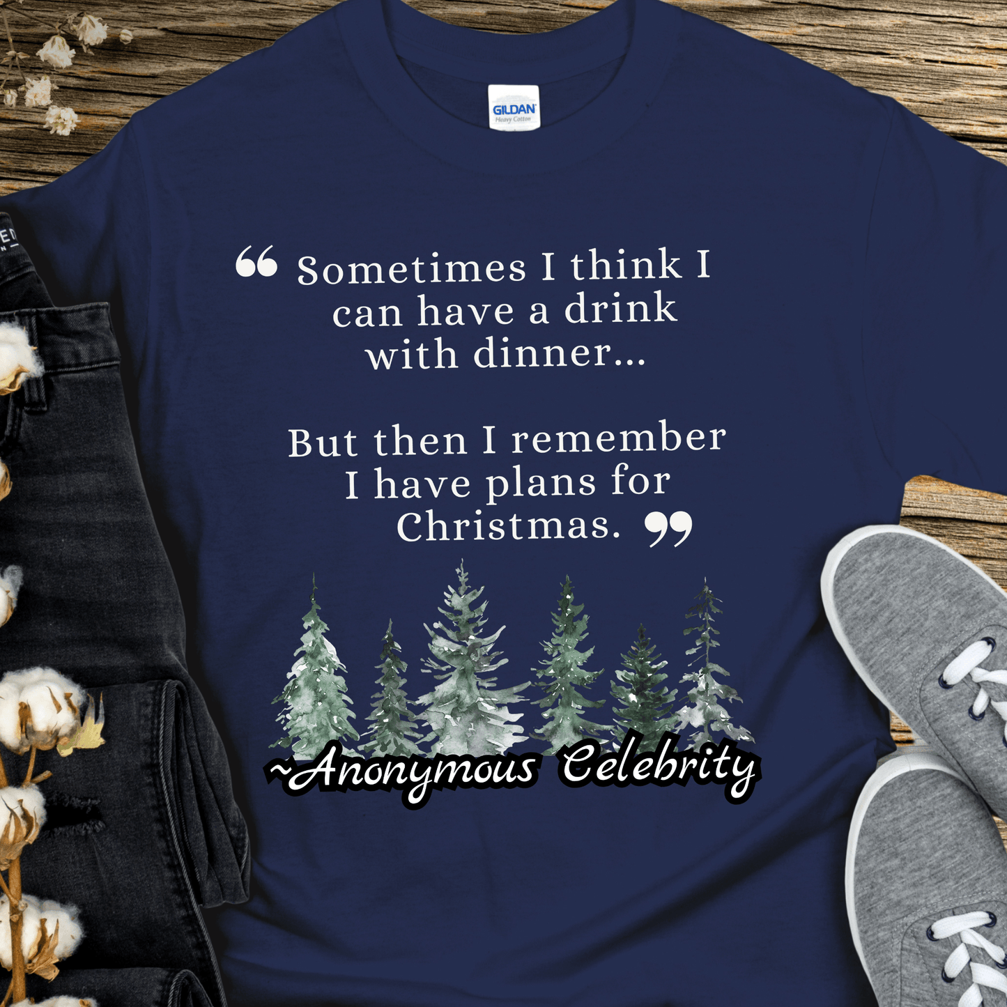 Recovery T-Shirt | Inspiring Sobriety | Plans For Christmas