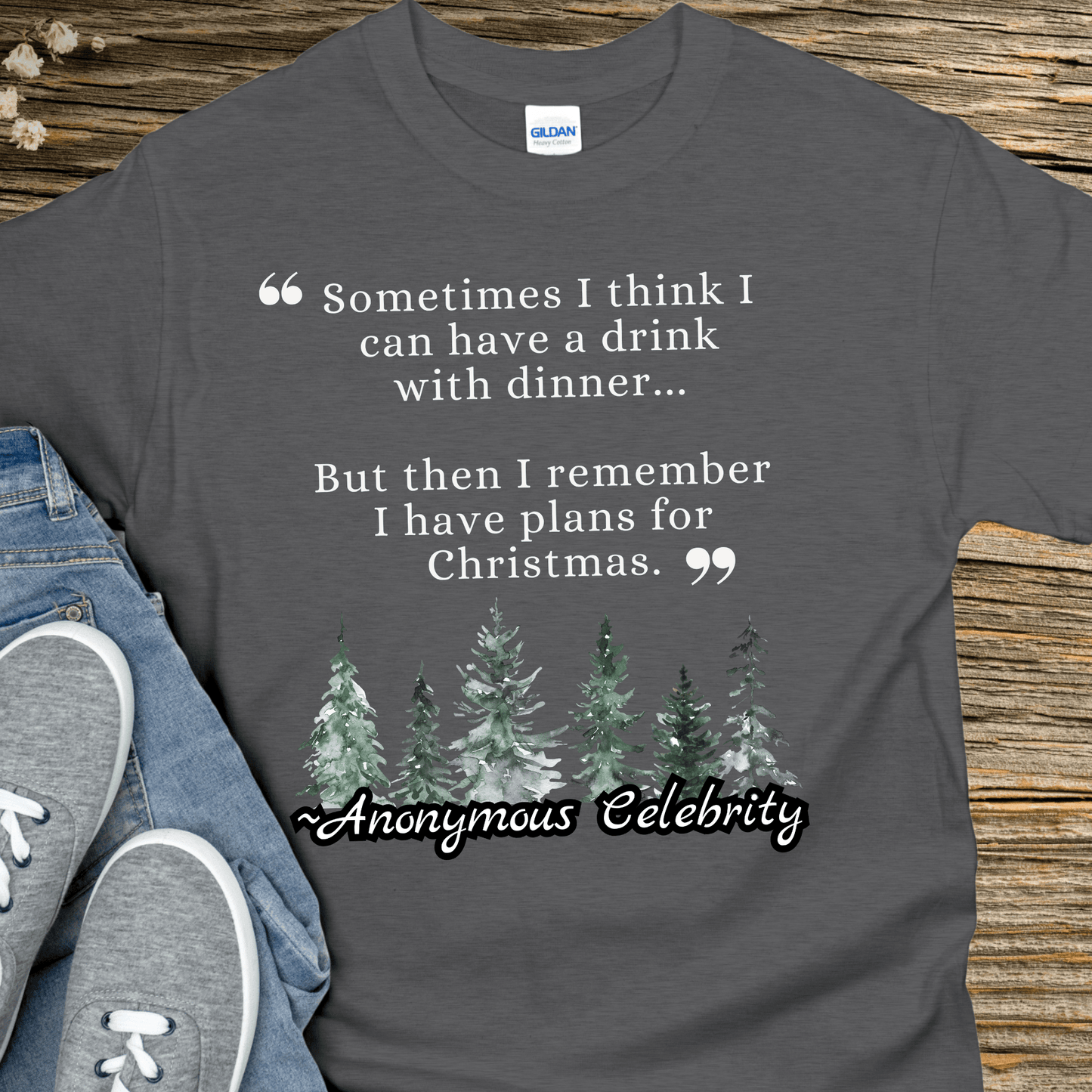Recovery T-Shirt | Inspiring Sobriety | Plans For Christmas