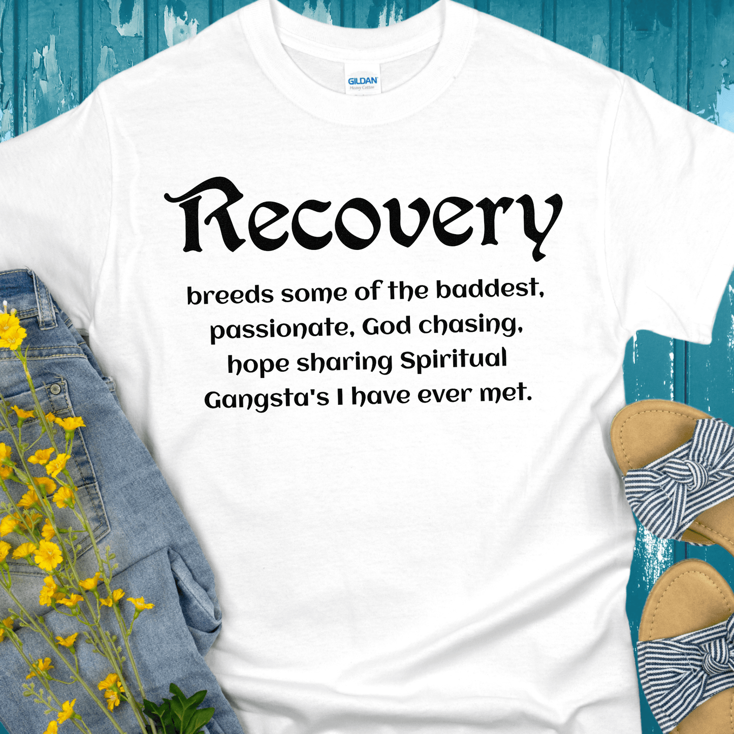 Recovery T-Shirt | Inspiring Sobriety | Recovery Breeds
