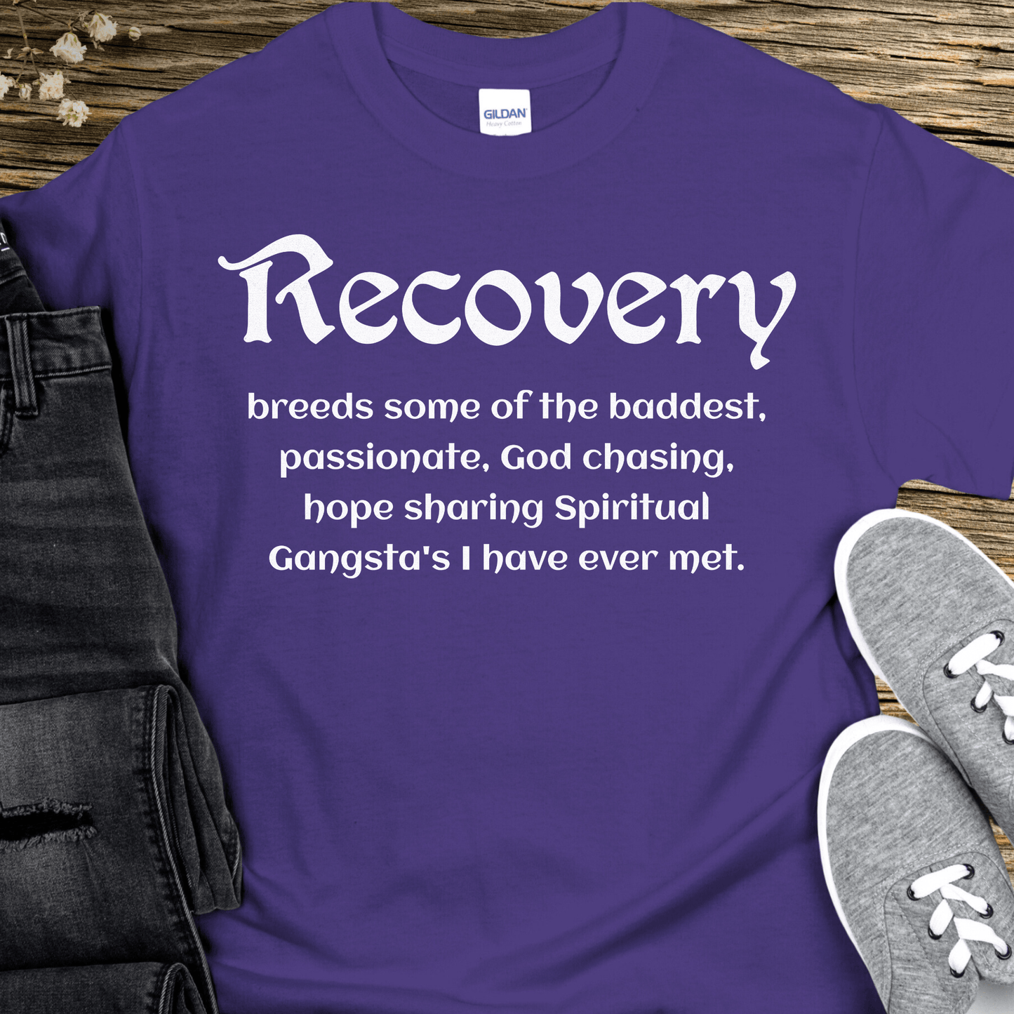 Recovery T-Shirt | Inspiring Sobriety | Recovery Breeds