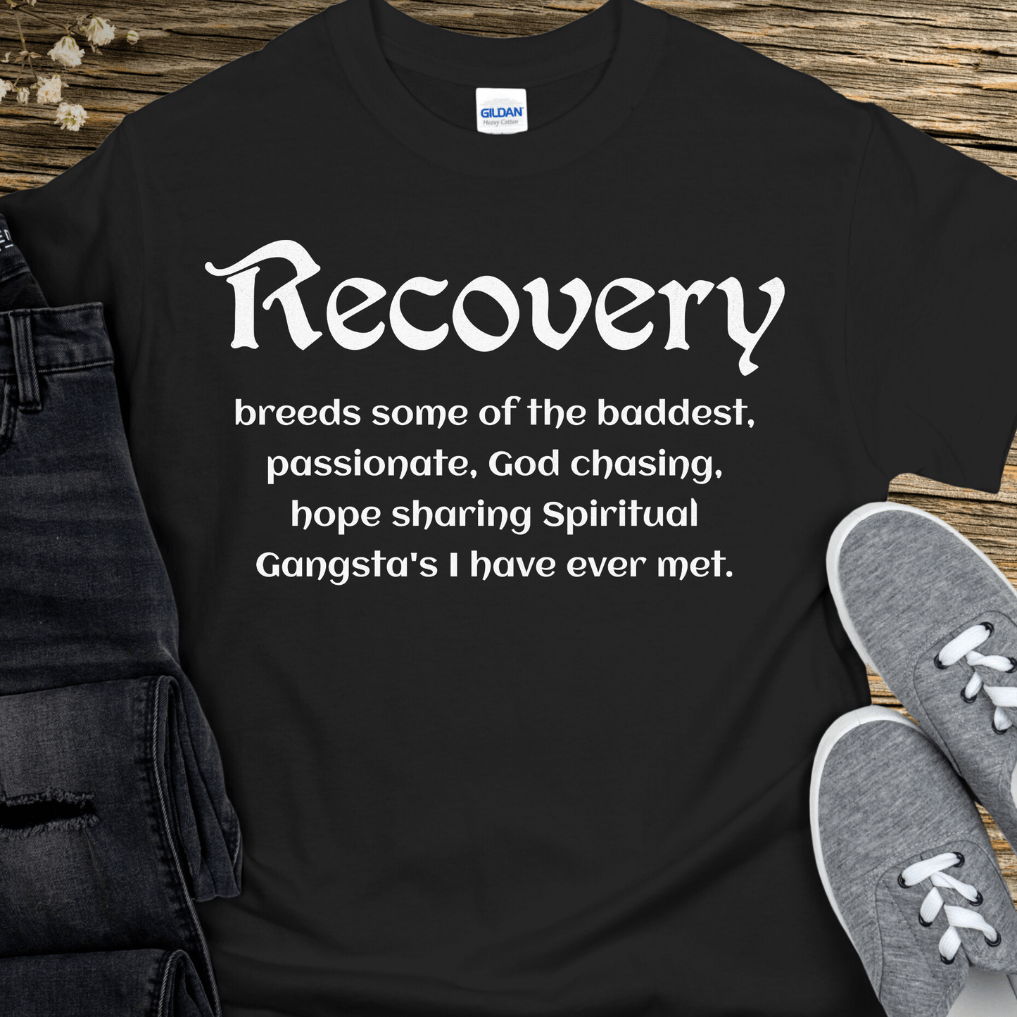 Recovery T-Shirt | Inspiring Sobriety | Recovery Breeds