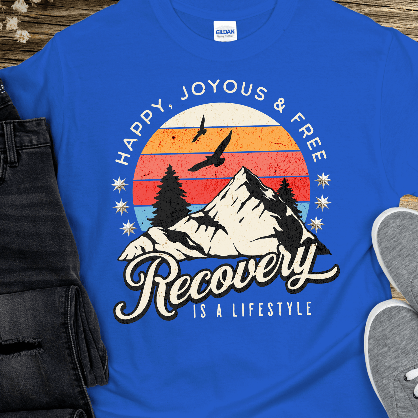 Recovery T-Shirt | Inspiring Sobriety | Recovery Is a Lifestyle