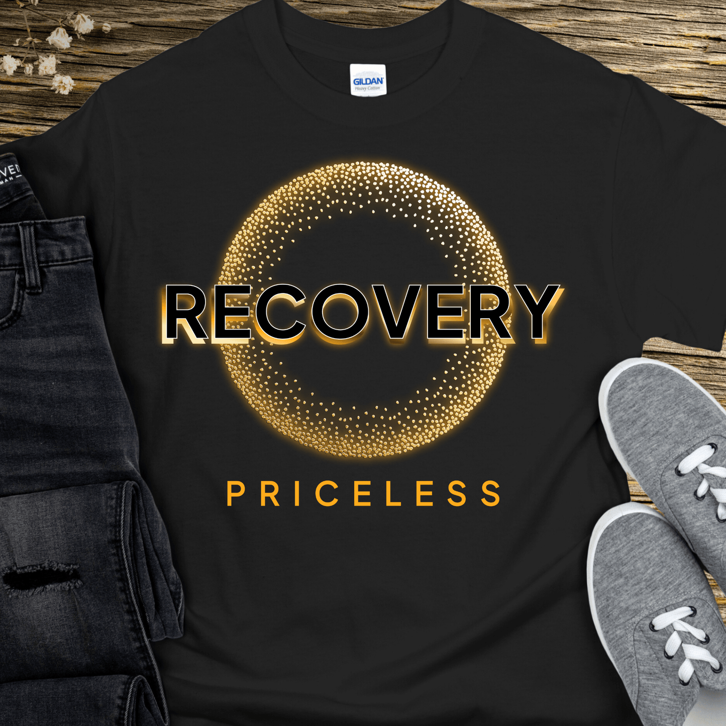Recovery T-Shirt | Inspiring Sobriety | Recovery - Priceless