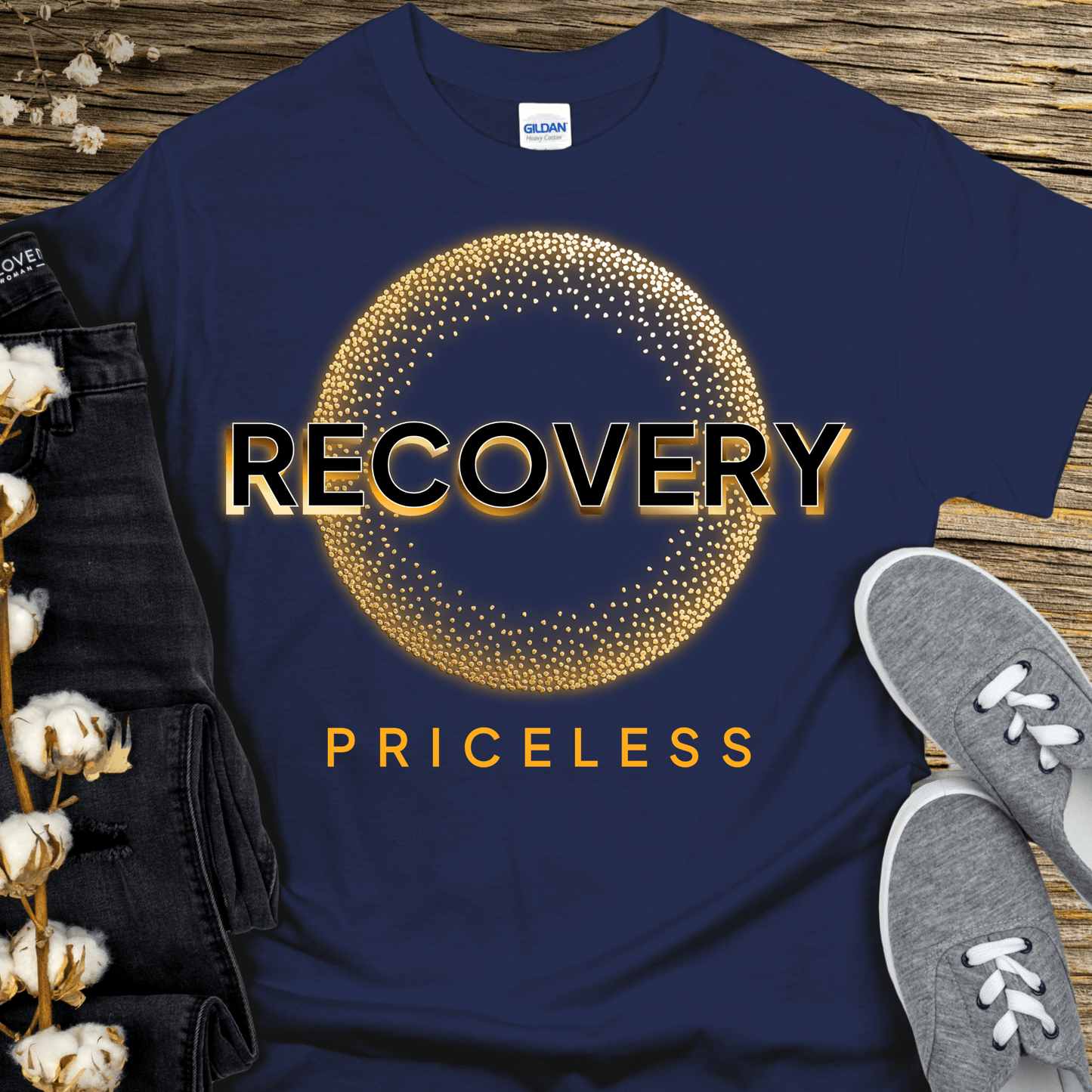 Recovery T-Shirt | Inspiring Sobriety | Recovery - Priceless