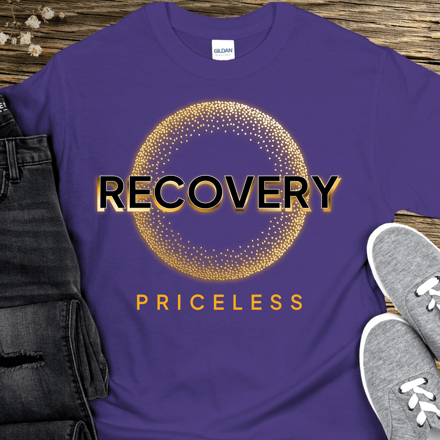 Recovery T-Shirt | Inspiring Sobriety | Recovery - Priceless