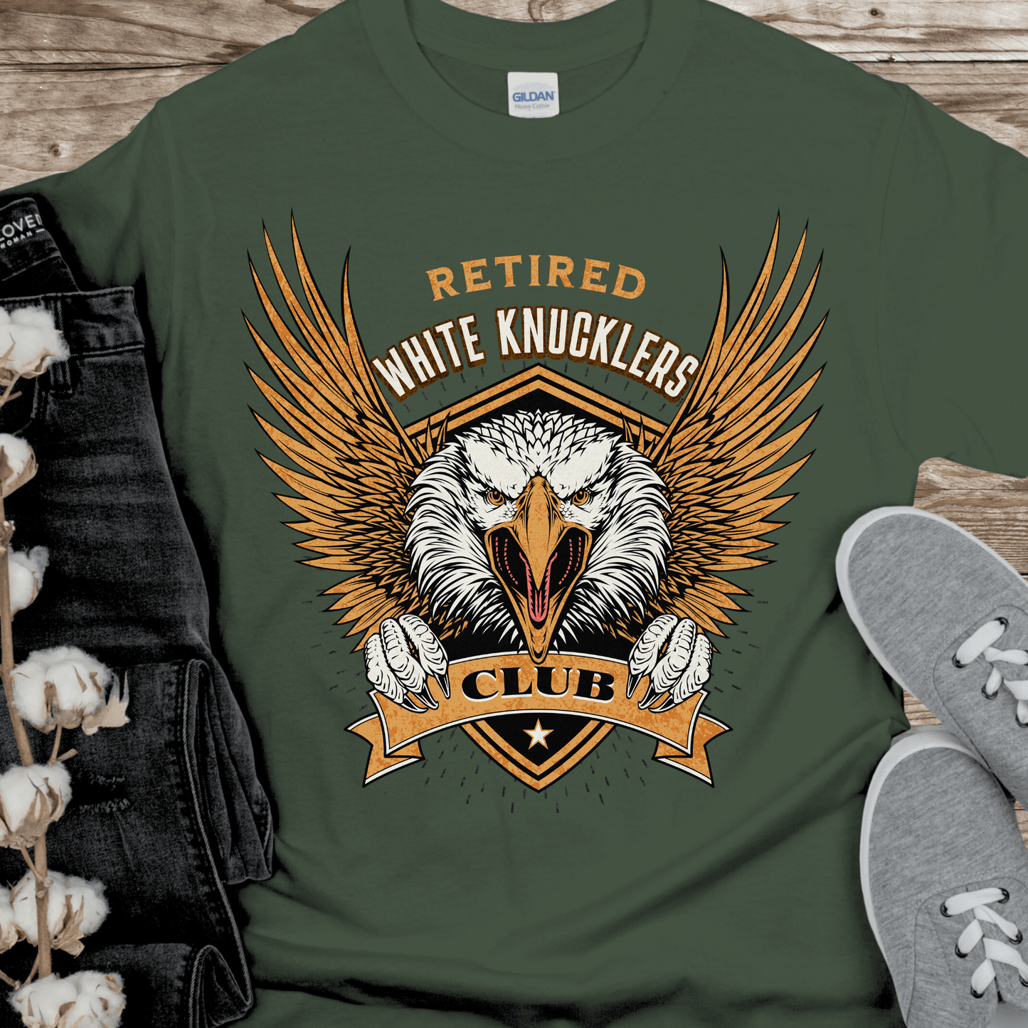 Recovery T-Shirt | Inspiring Sobriety | Retired White Knucklers Club