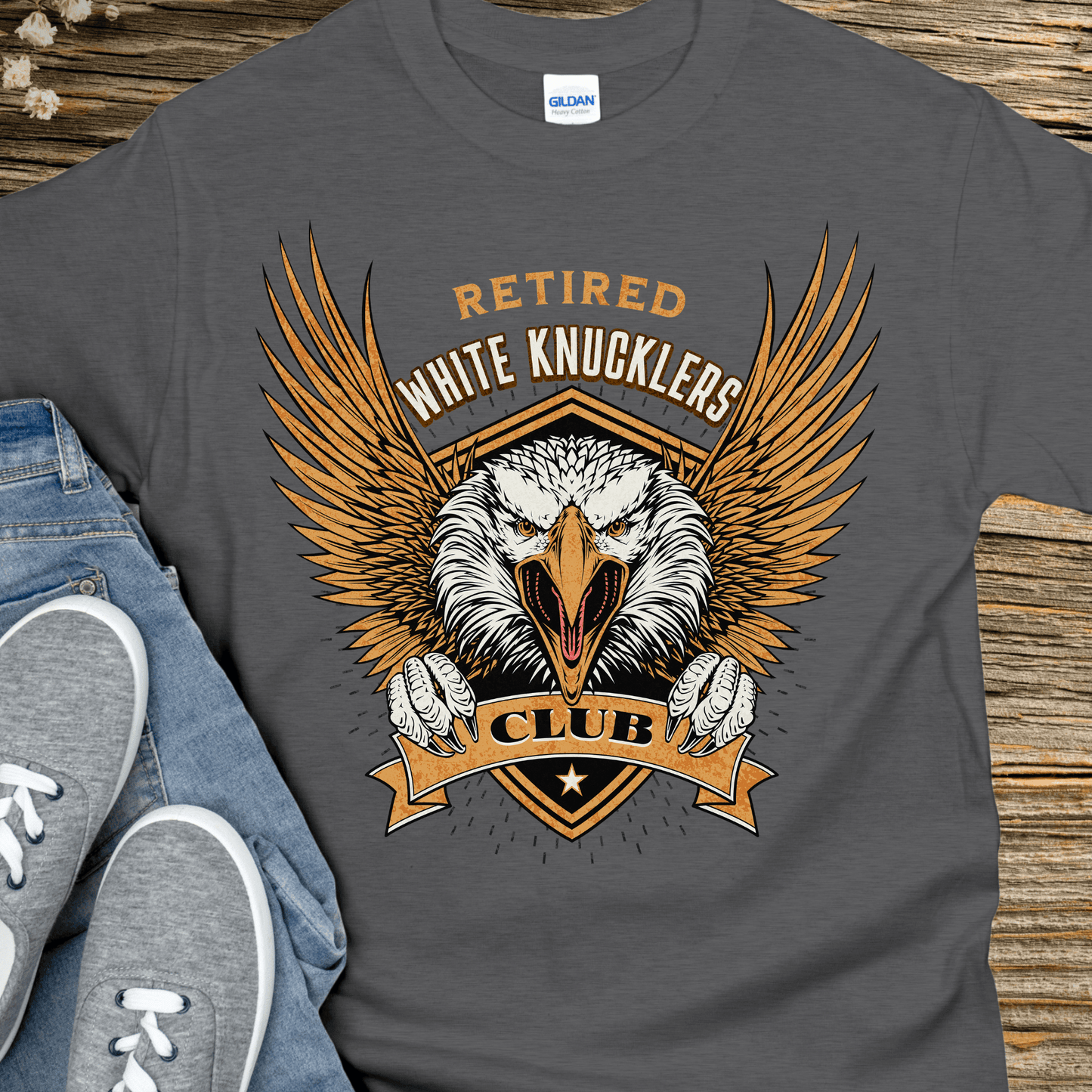 Recovery T-Shirt | Inspiring Sobriety | Retired White Knucklers Club