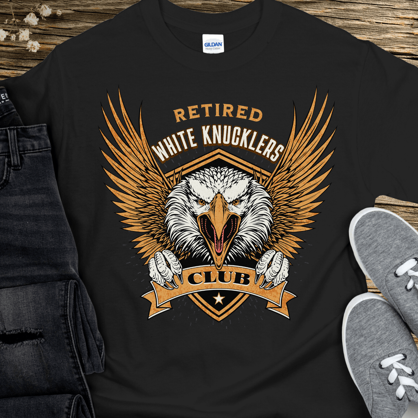Recovery T-Shirt | Inspiring Sobriety | Retired White Knucklers Club