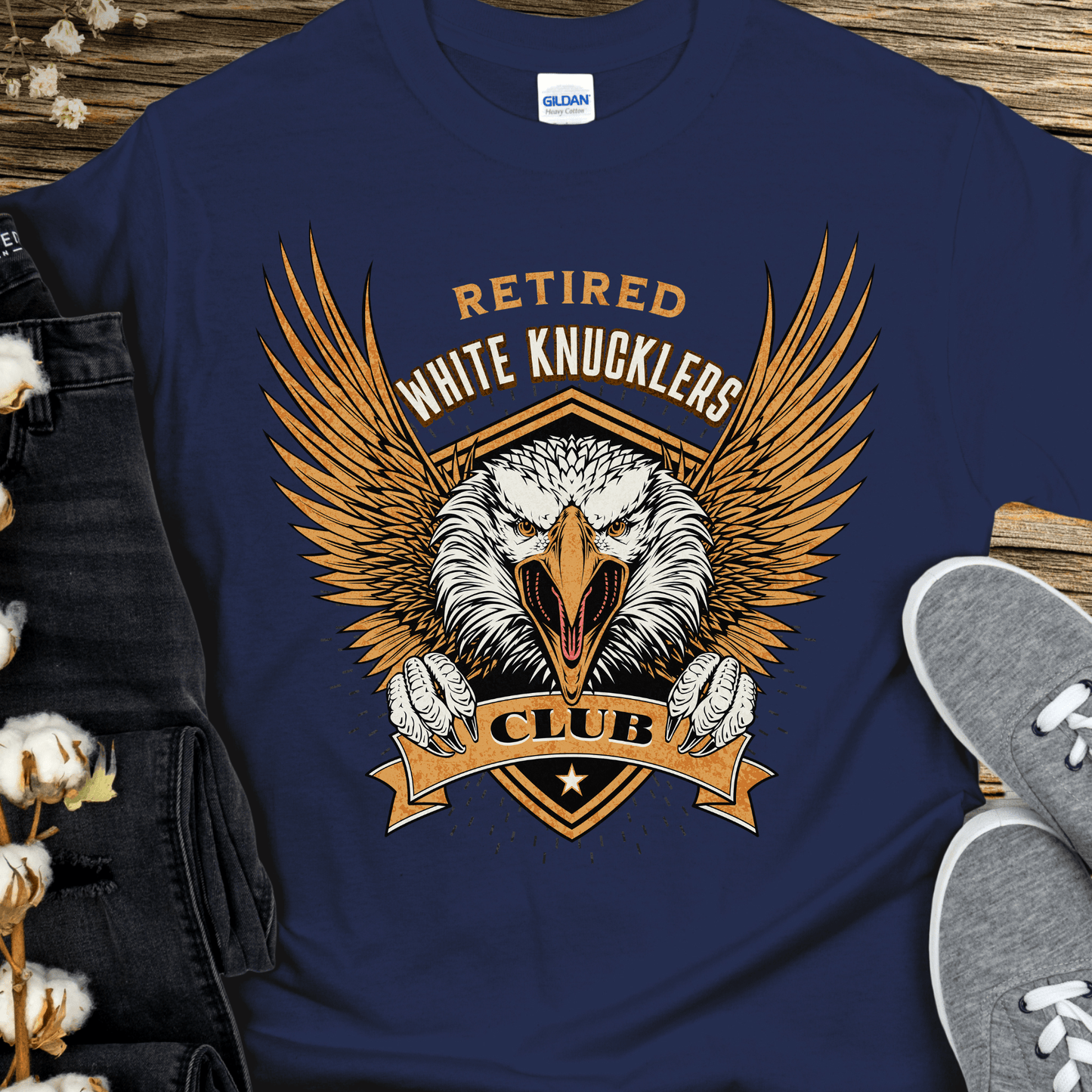 Recovery T-Shirt | Inspiring Sobriety | Retired White Knucklers Club