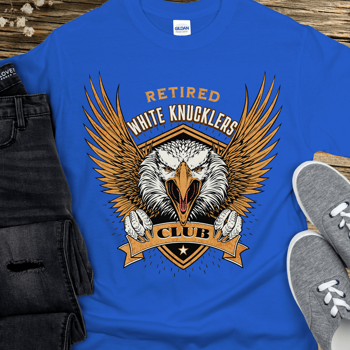 Recovery T-Shirt | Inspiring Sobriety | Retired White Knucklers Club