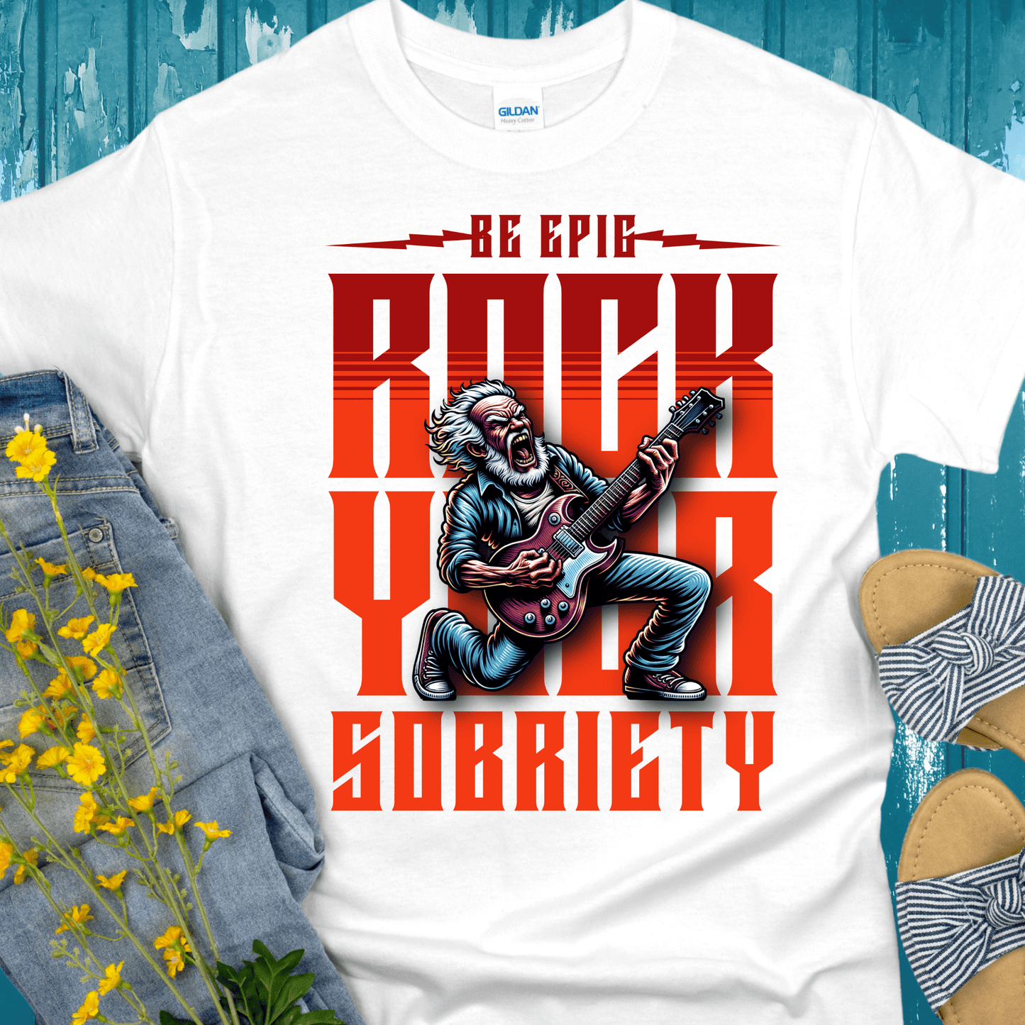Recovery T-Shirt | Inspiring Sobriety | Rock Your Sobriety