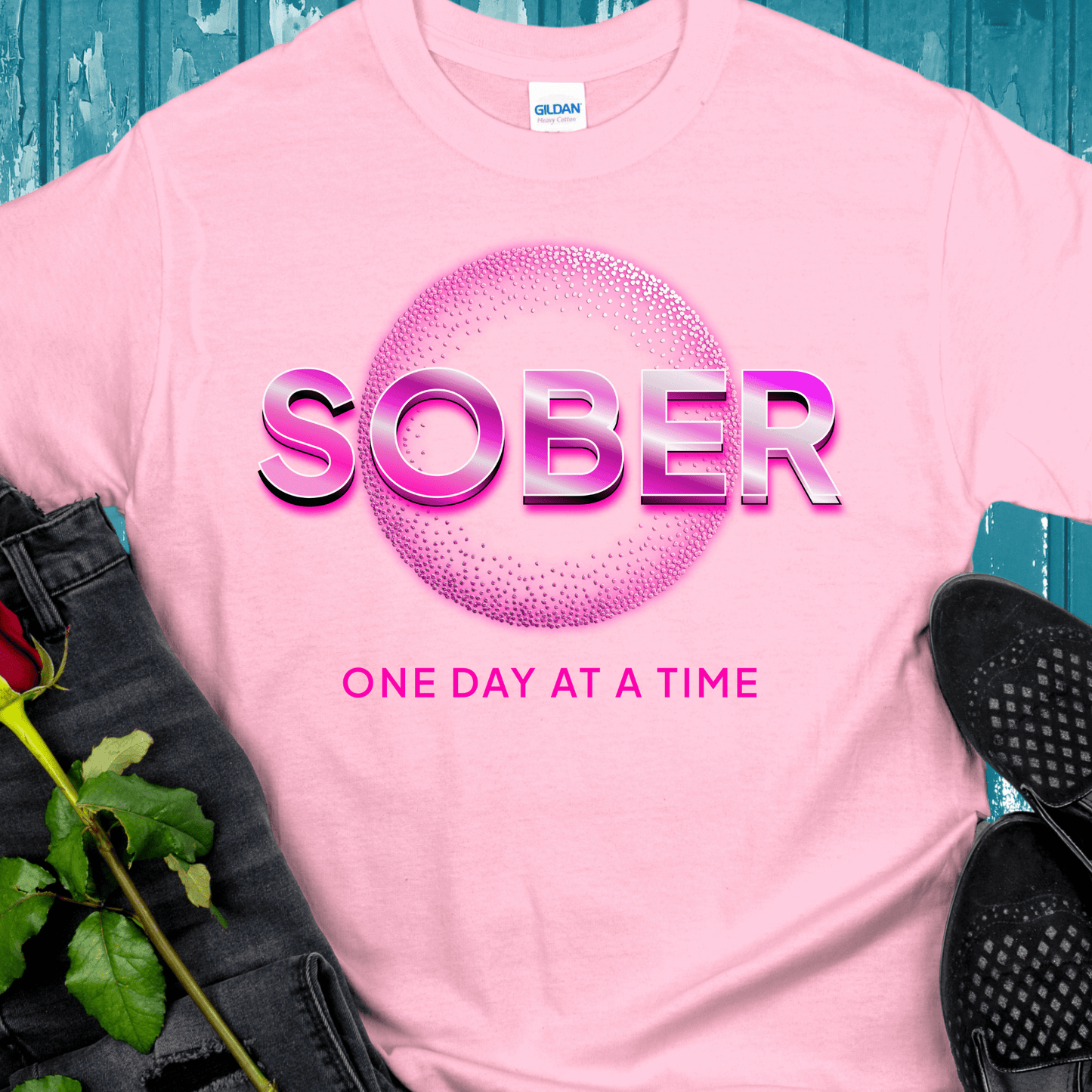 Recovery T-Shirt | Inspiring Sobriety | SOBER Bling