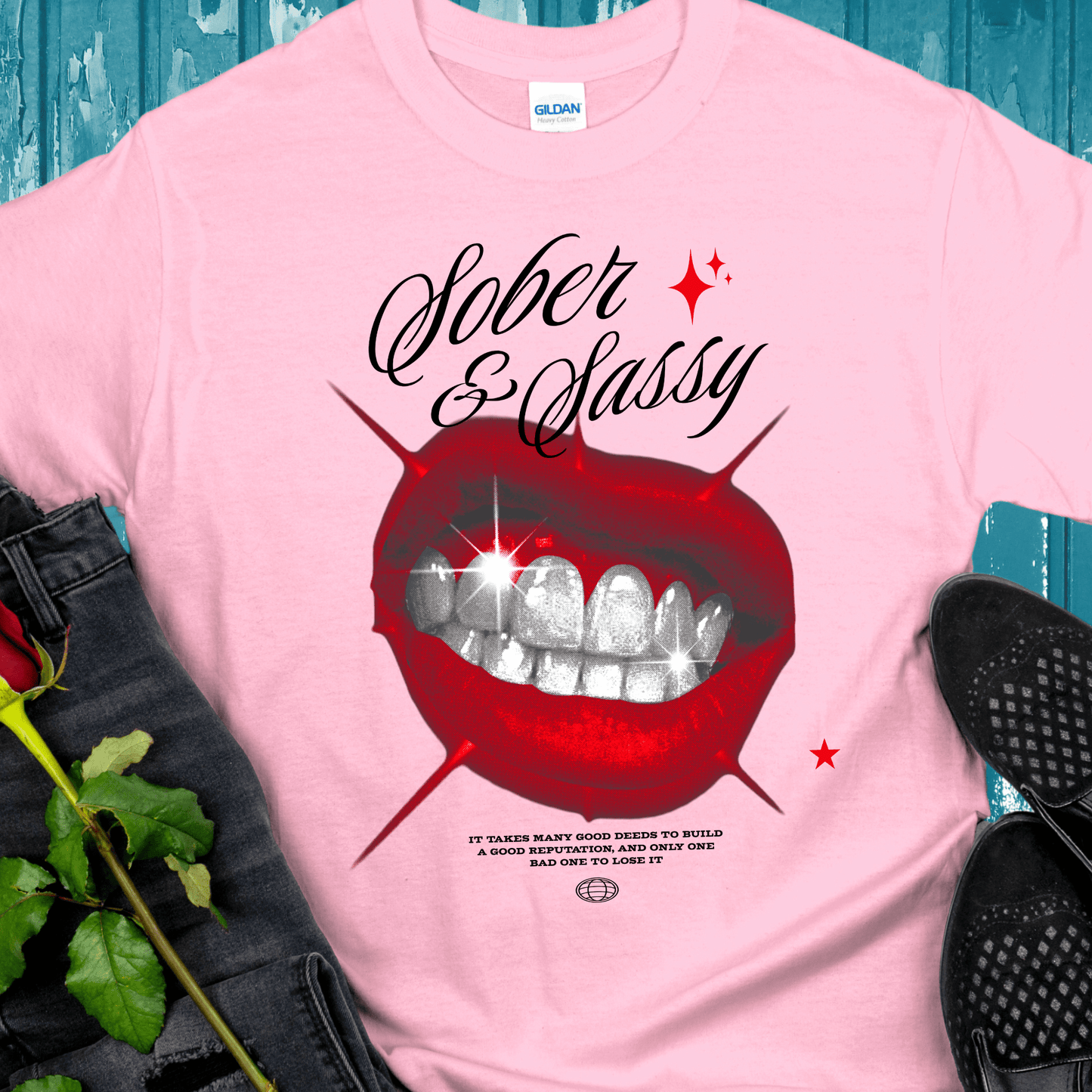 Recovery T-Shirt | Inspiring Sobriety | Sober & Sassy