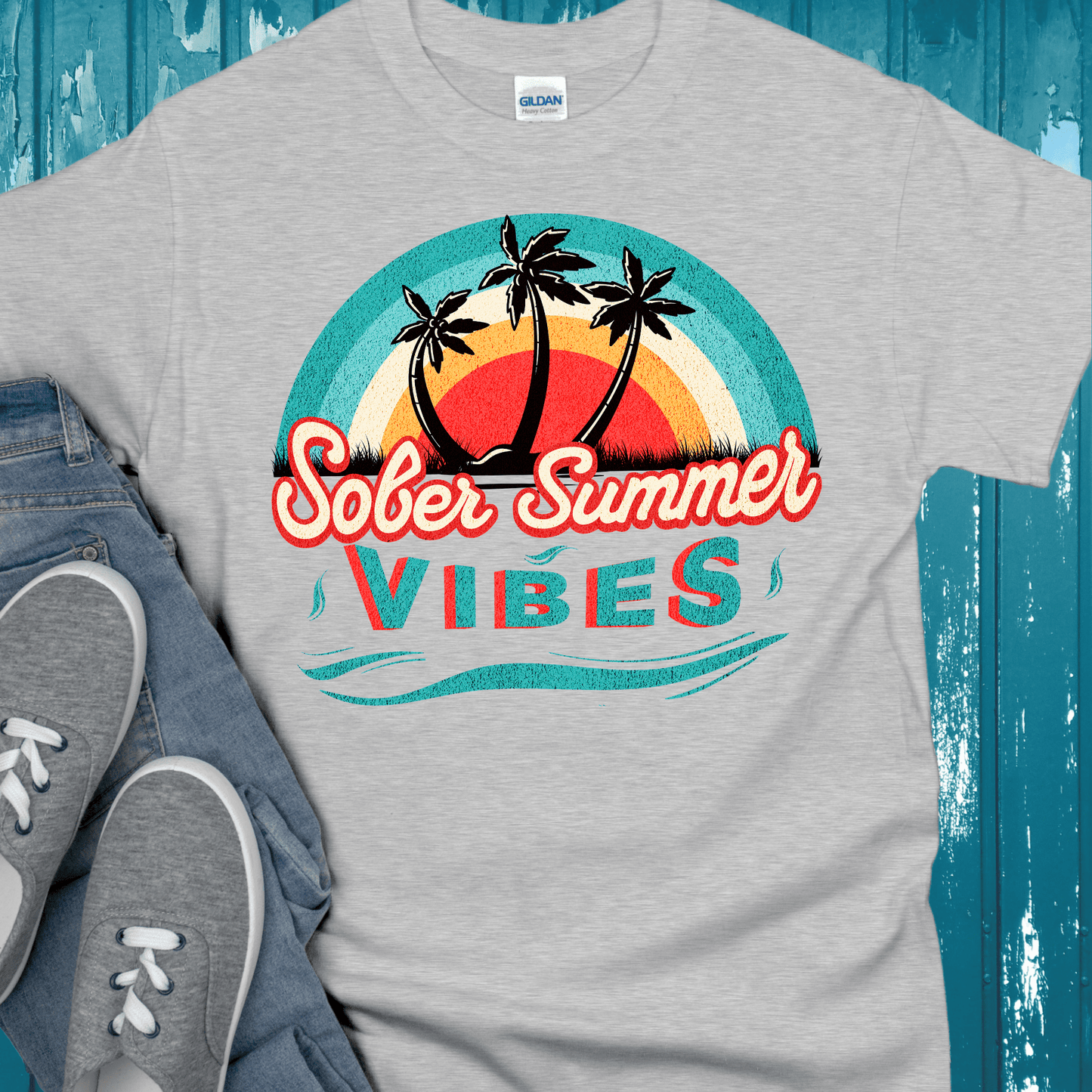 Recovery T-Shirt | Inspiring Sobriety | Sober Summer Vibes