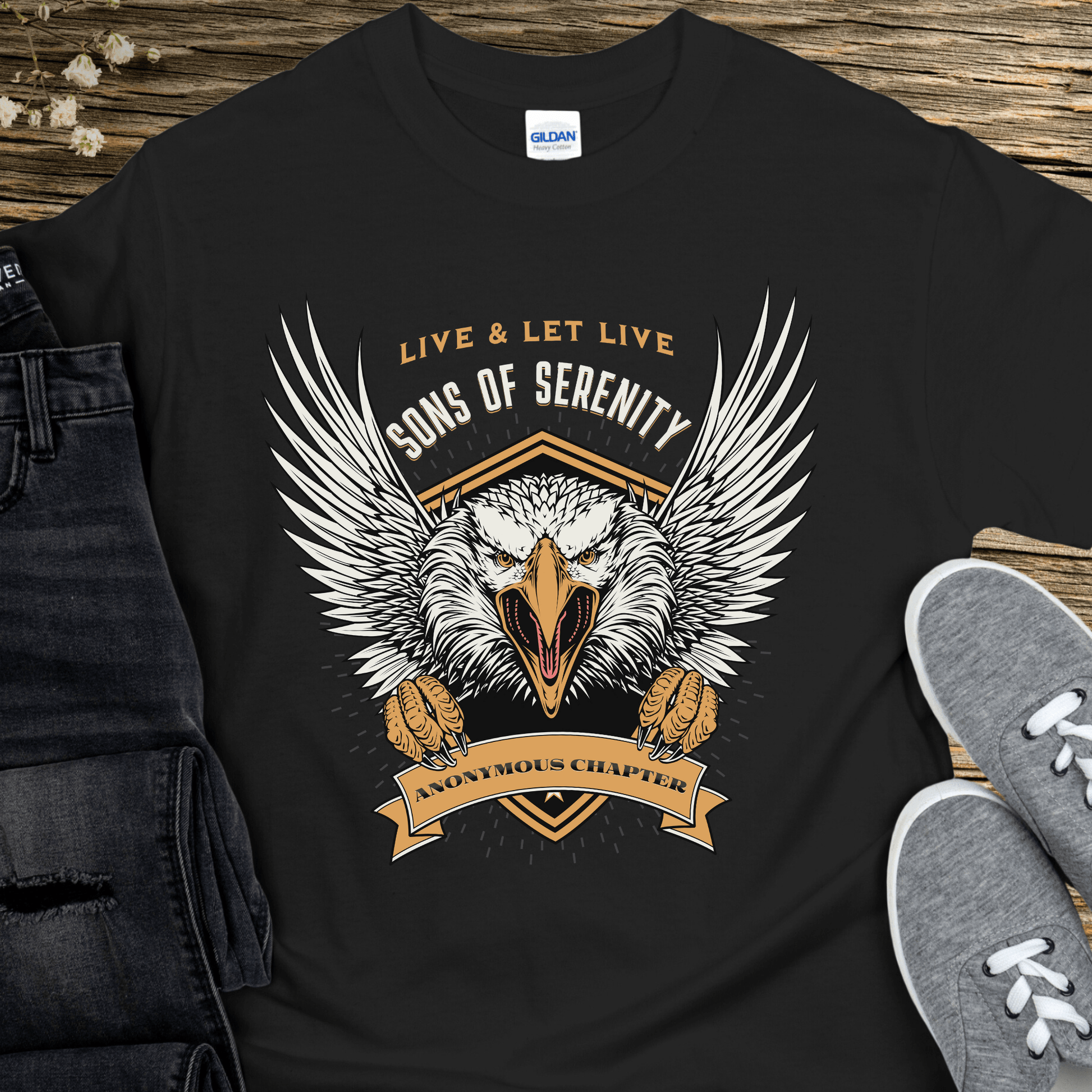 Recovery T-Shirt | Inspiring Sobriety | Sons of Serenity