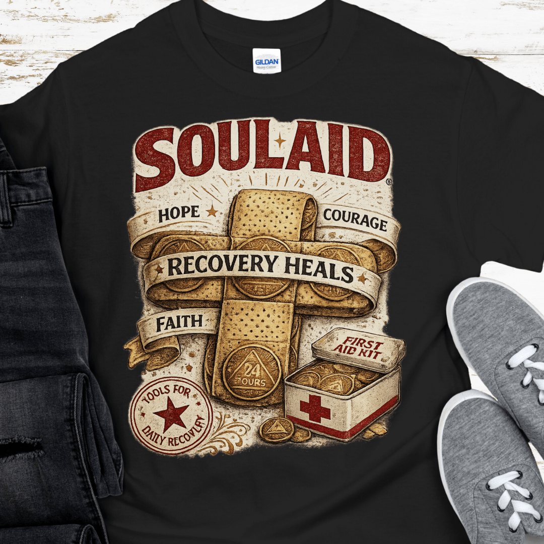 Recovery T-Shirt | Inspiring Sobriety | Soul-Aid