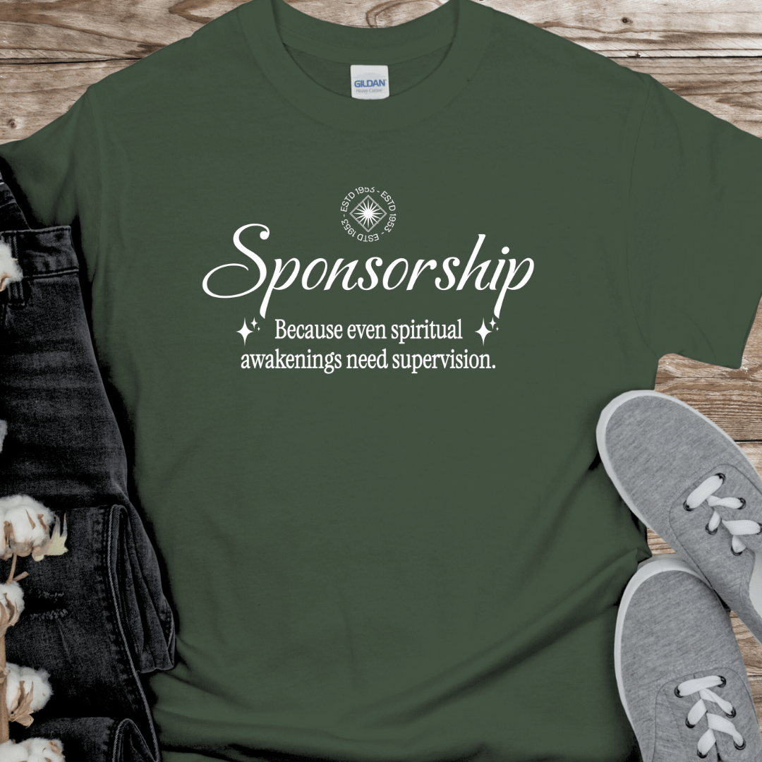 Recovery T-Shirt | Inspiring Sobriety | Sponsorship
