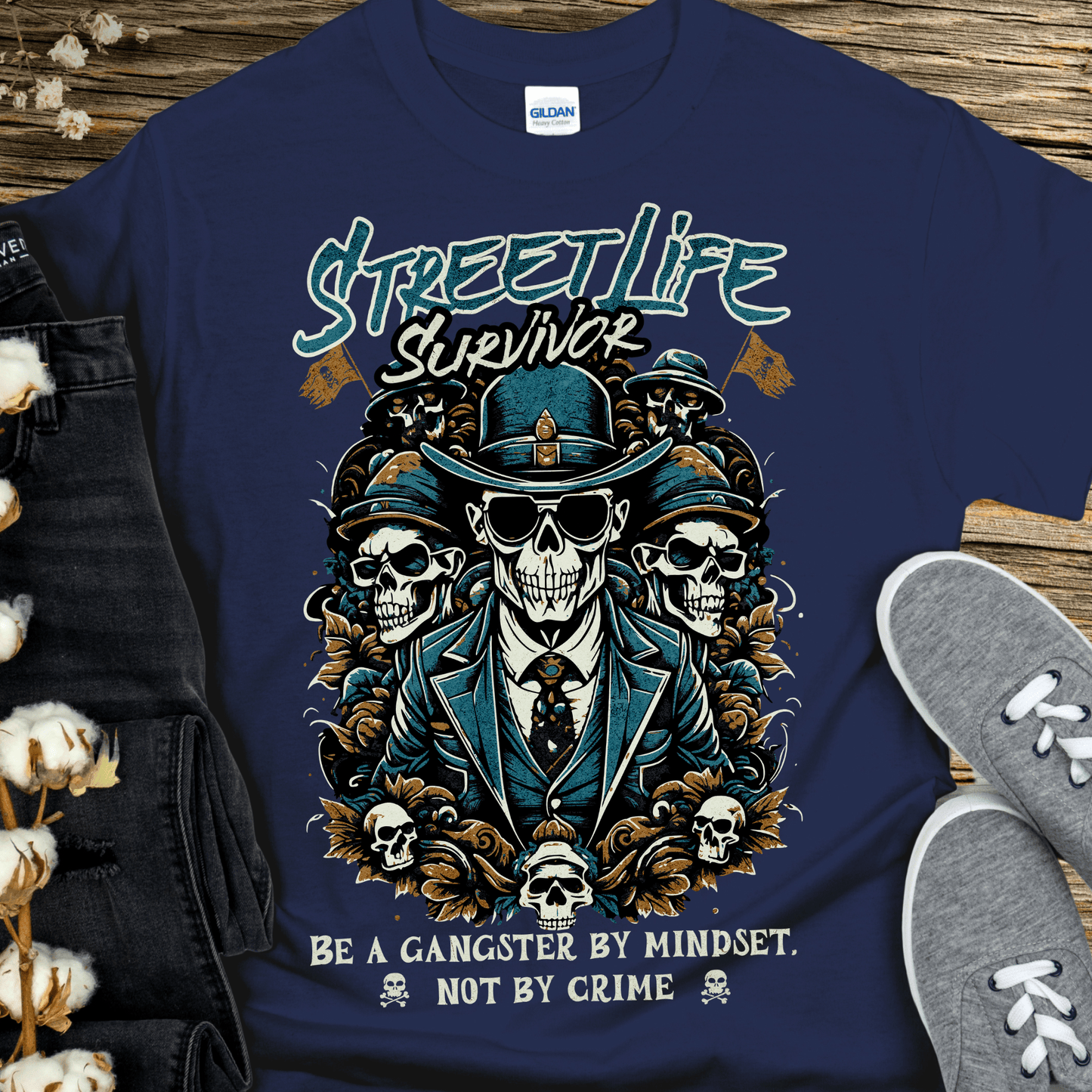 Recovery T-Shirt | Inspiring Sobriety | Street Life Survivor