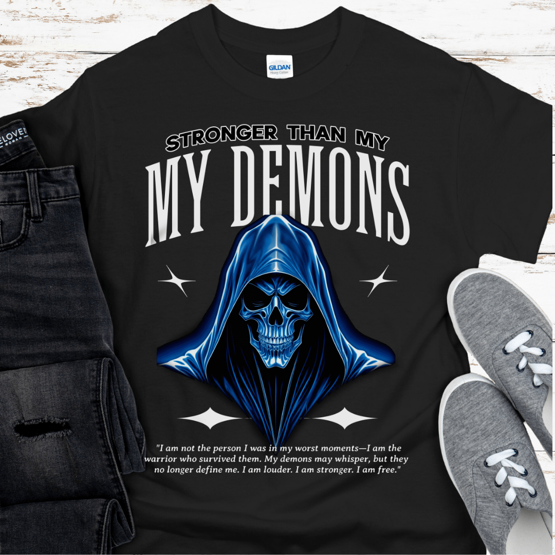 Recovery T-Shirt | Inspiring Sobriety | Stronger Than My Demons