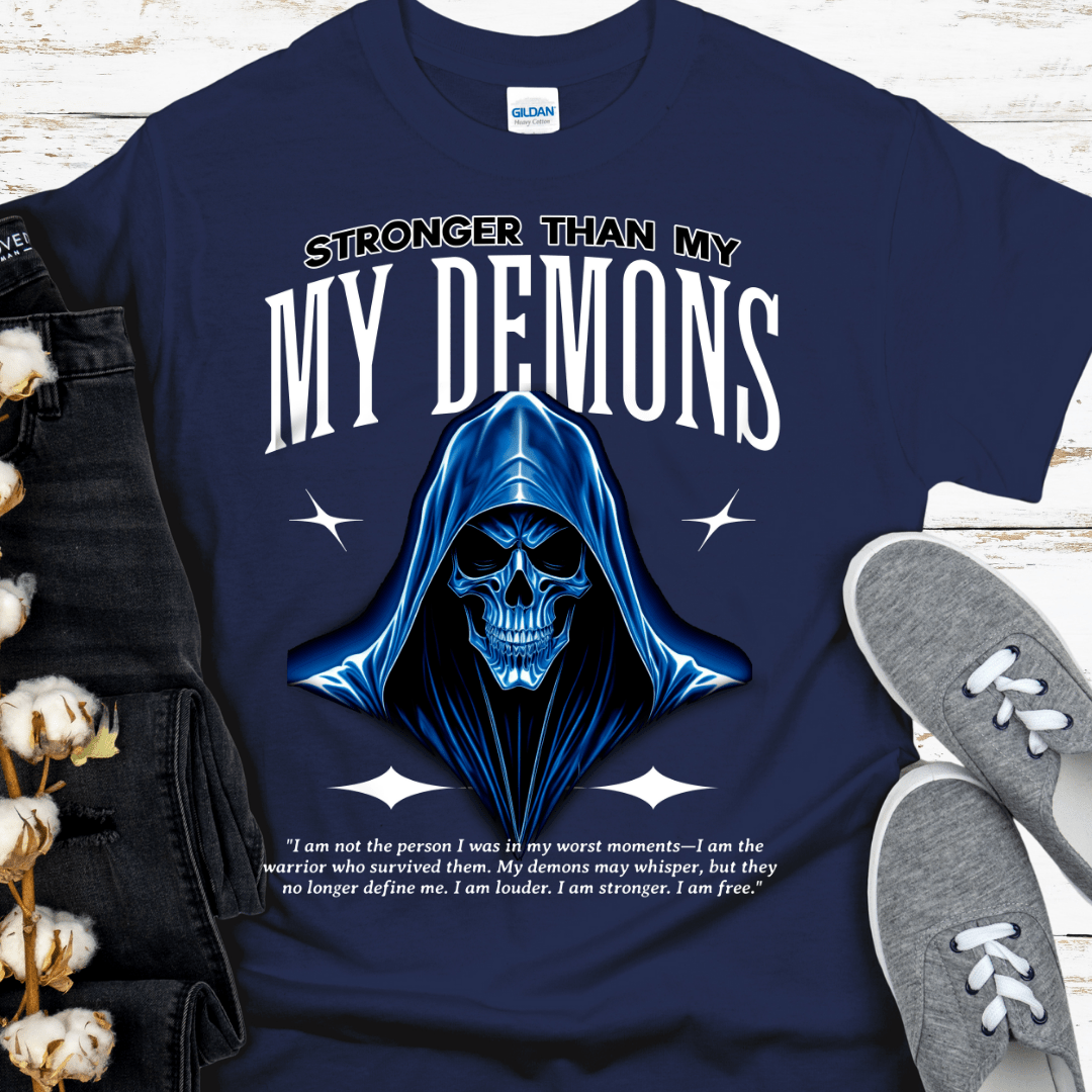 Recovery T-Shirt | Inspiring Sobriety | Stronger Than My Demons