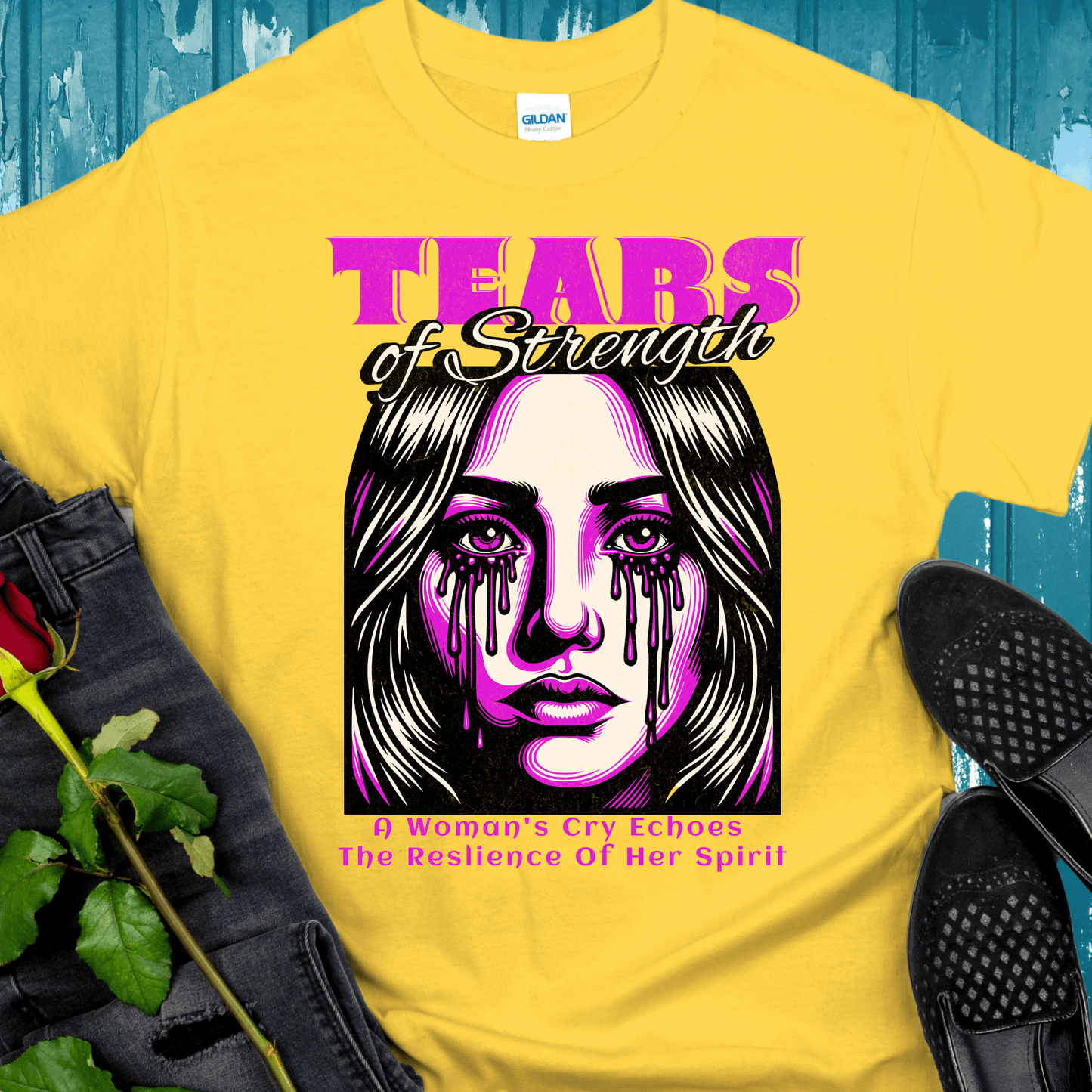 Recovery T-Shirt | Inspiring Sobriety | Tears of Strength