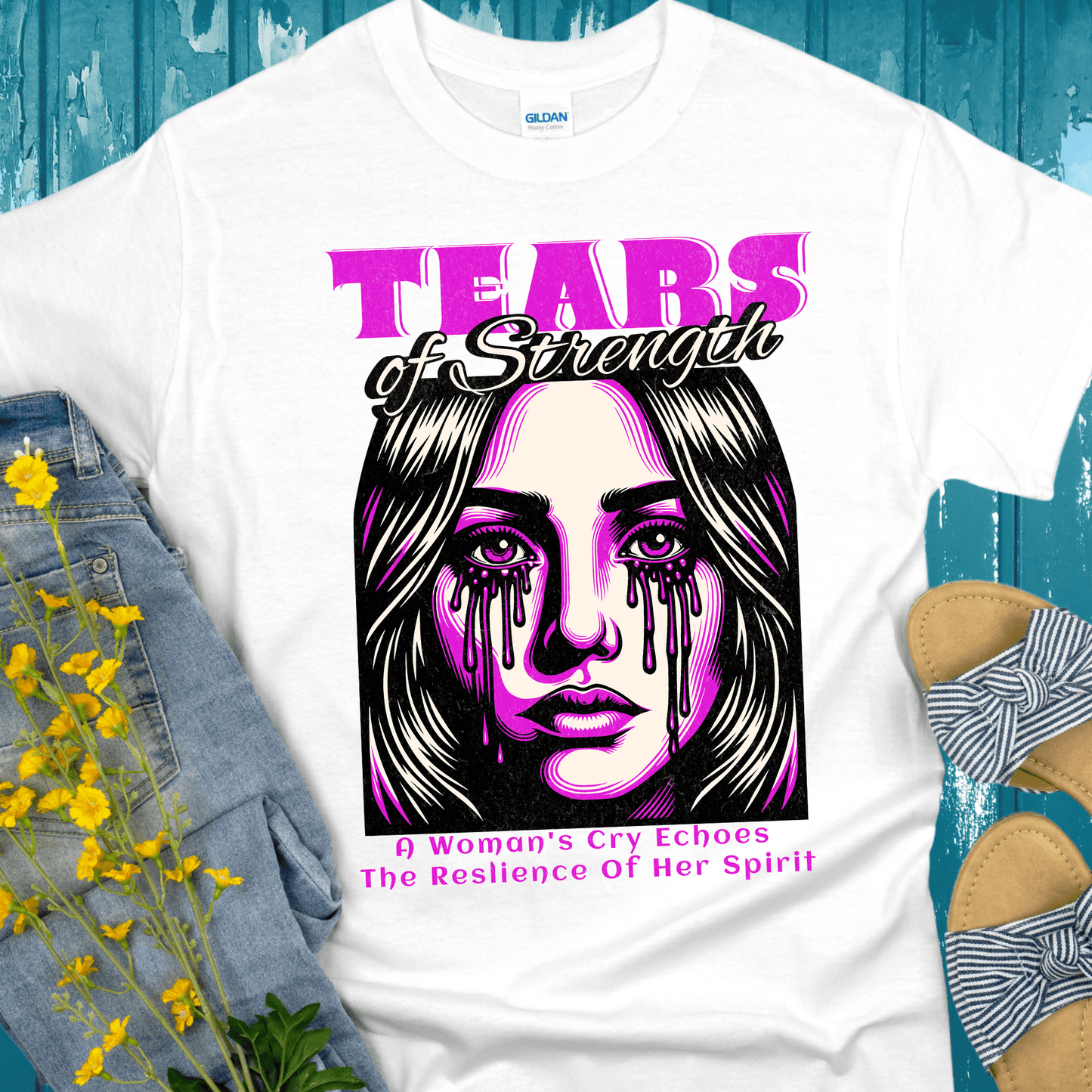 Recovery T-Shirt | Inspiring Sobriety | Tears of Strength