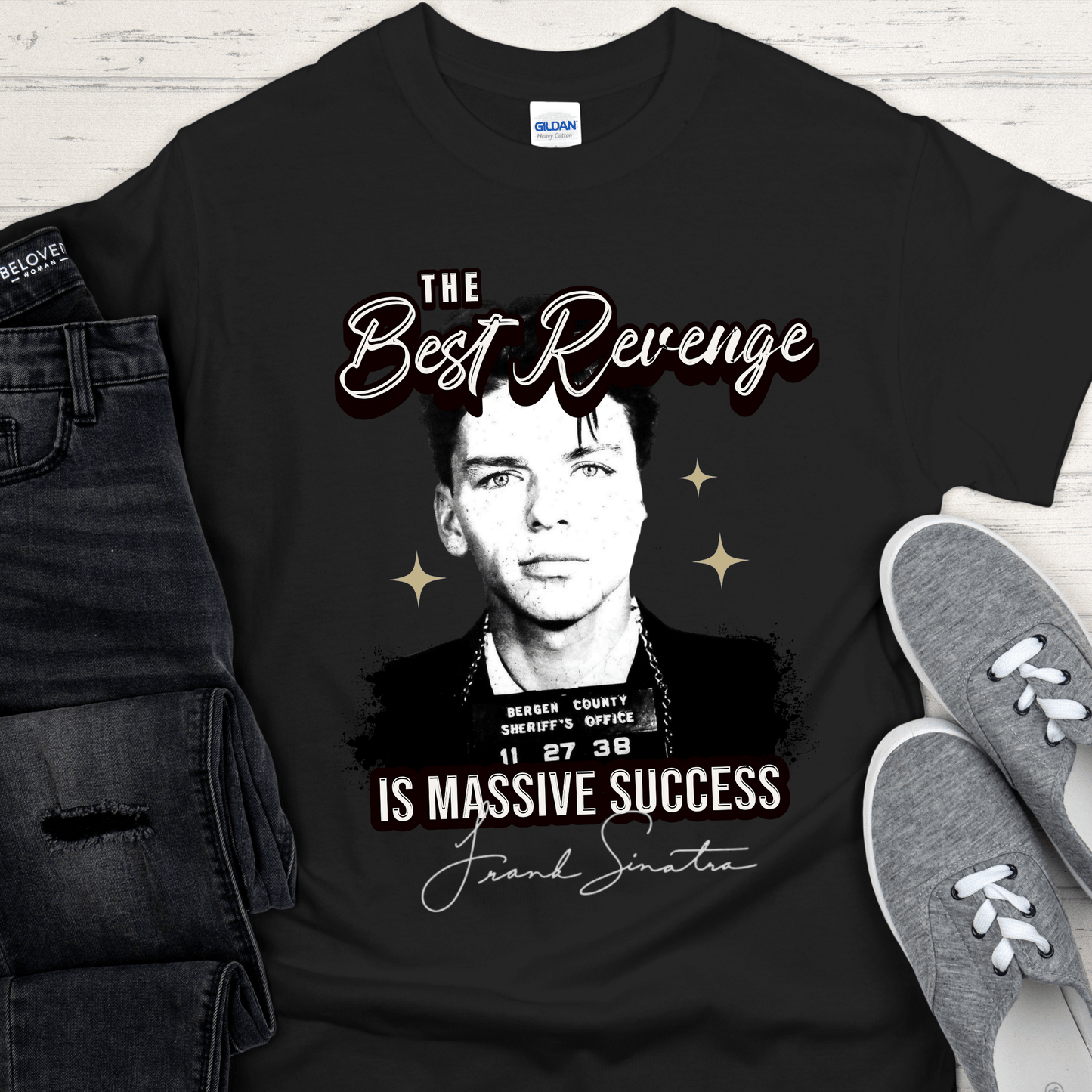 Recovery T-Shirt | Inspiring Sobriety | The Best Revenge Is Massive Success