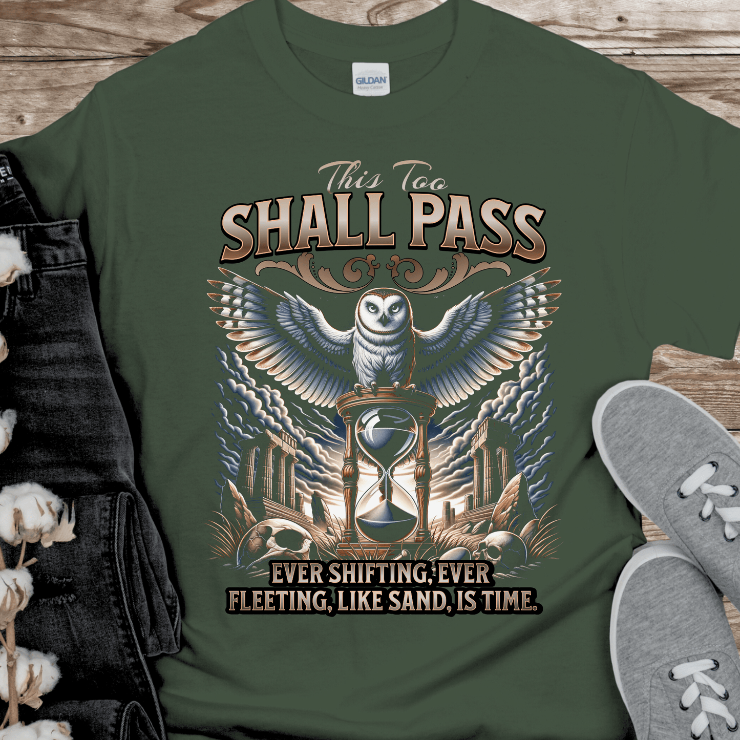 Recovery T-Shirt | Inspiring Sobriety | This Too Shall Pass