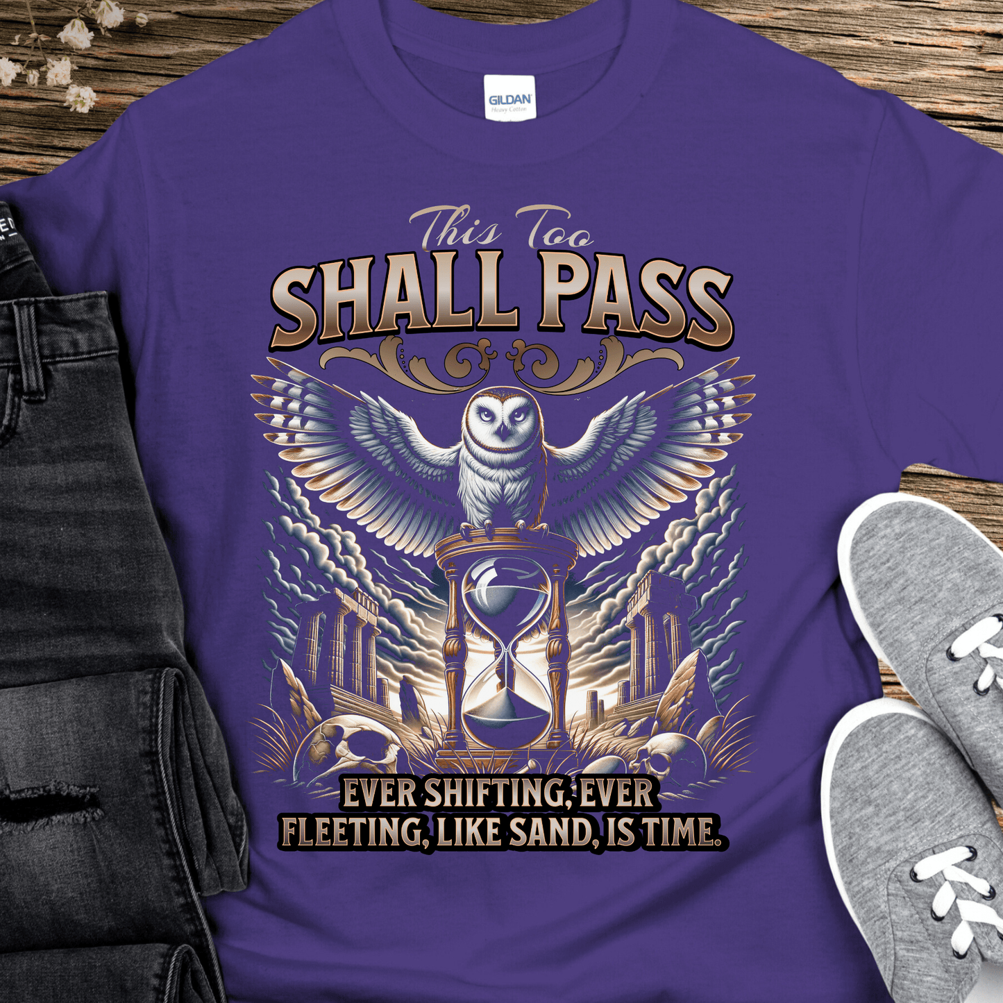 Recovery T-Shirt | Inspiring Sobriety | This Too Shall Pass