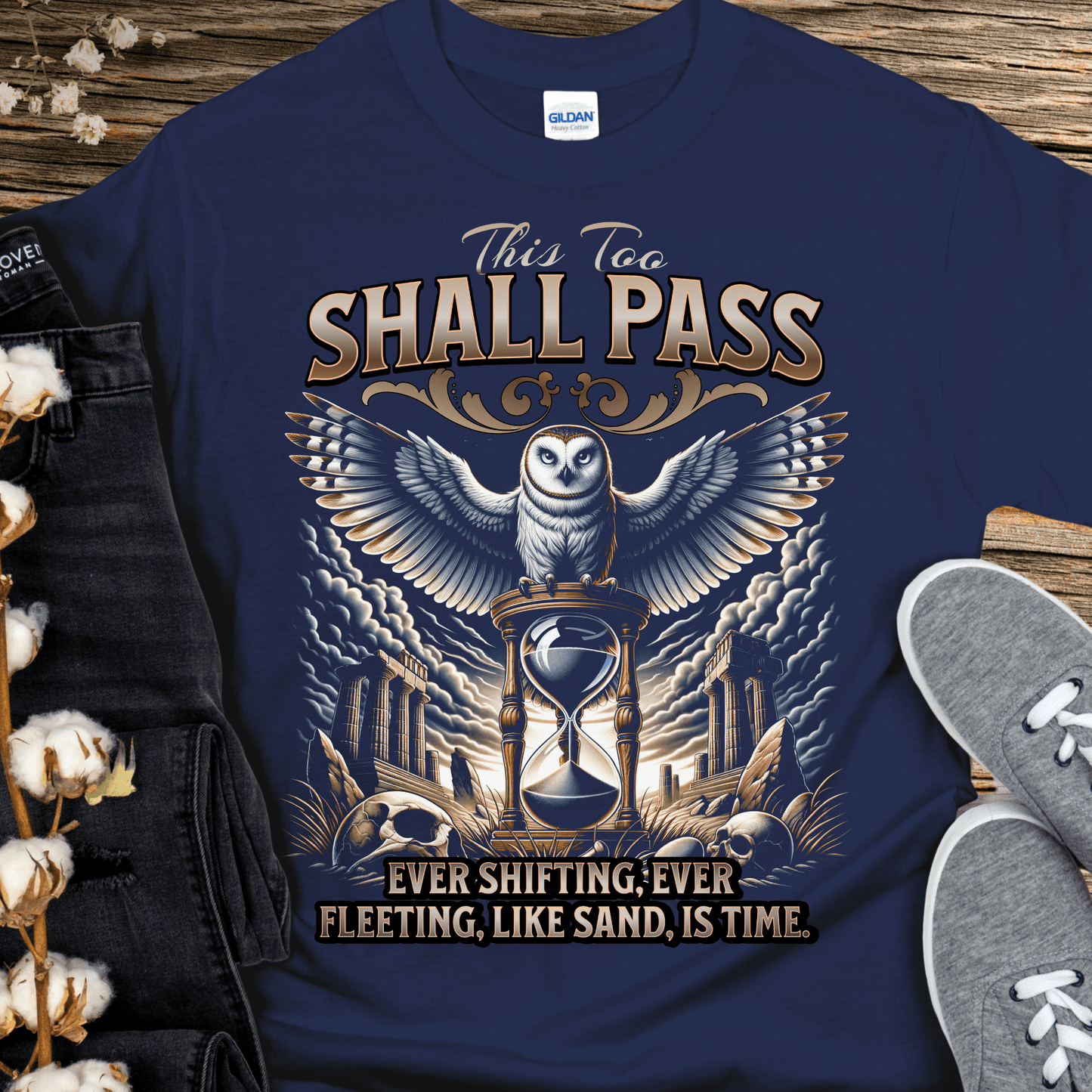 Recovery T-Shirt | Inspiring Sobriety | This Too Shall Pass