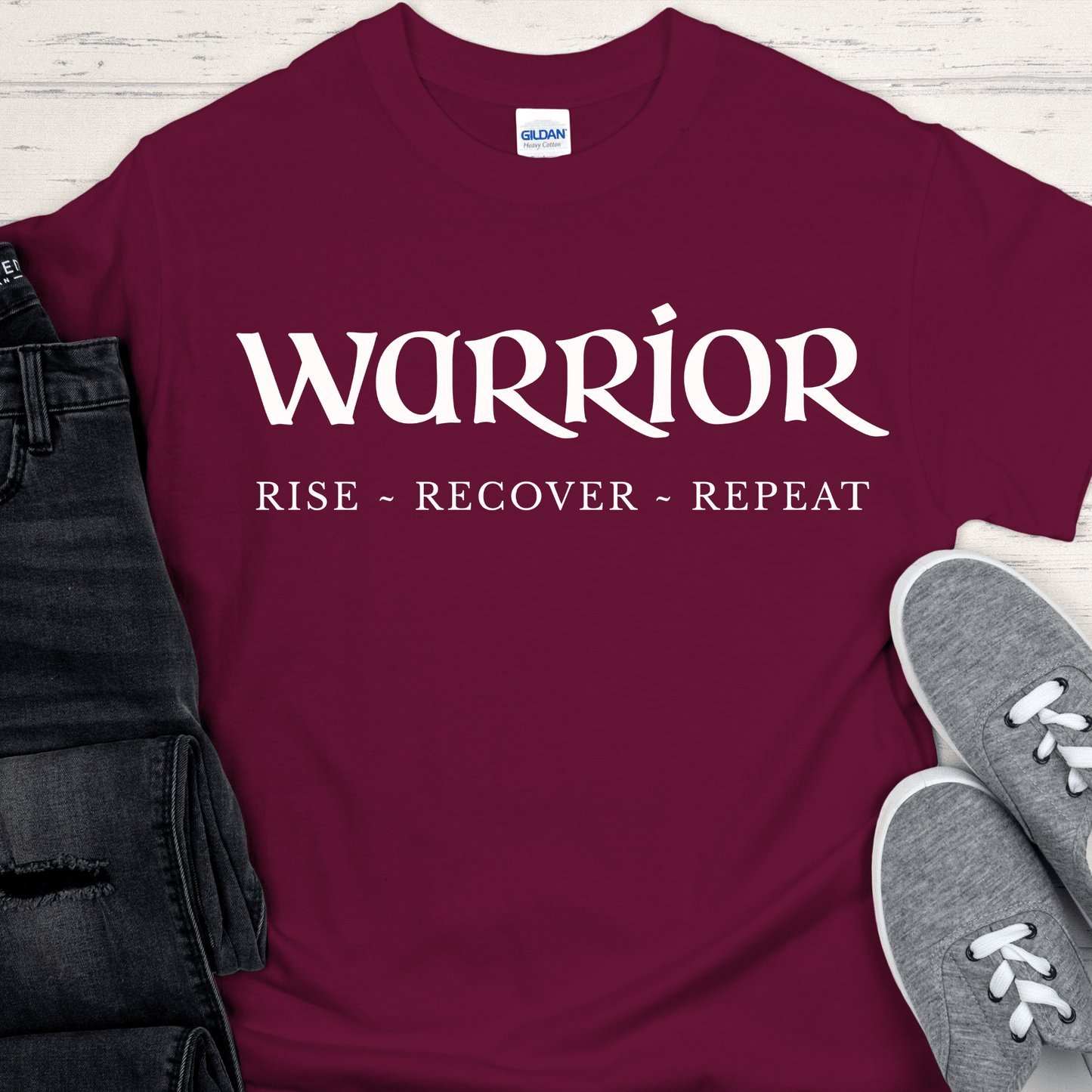 Recovery T-Shirt | Inspiring Sobriety | Warrior