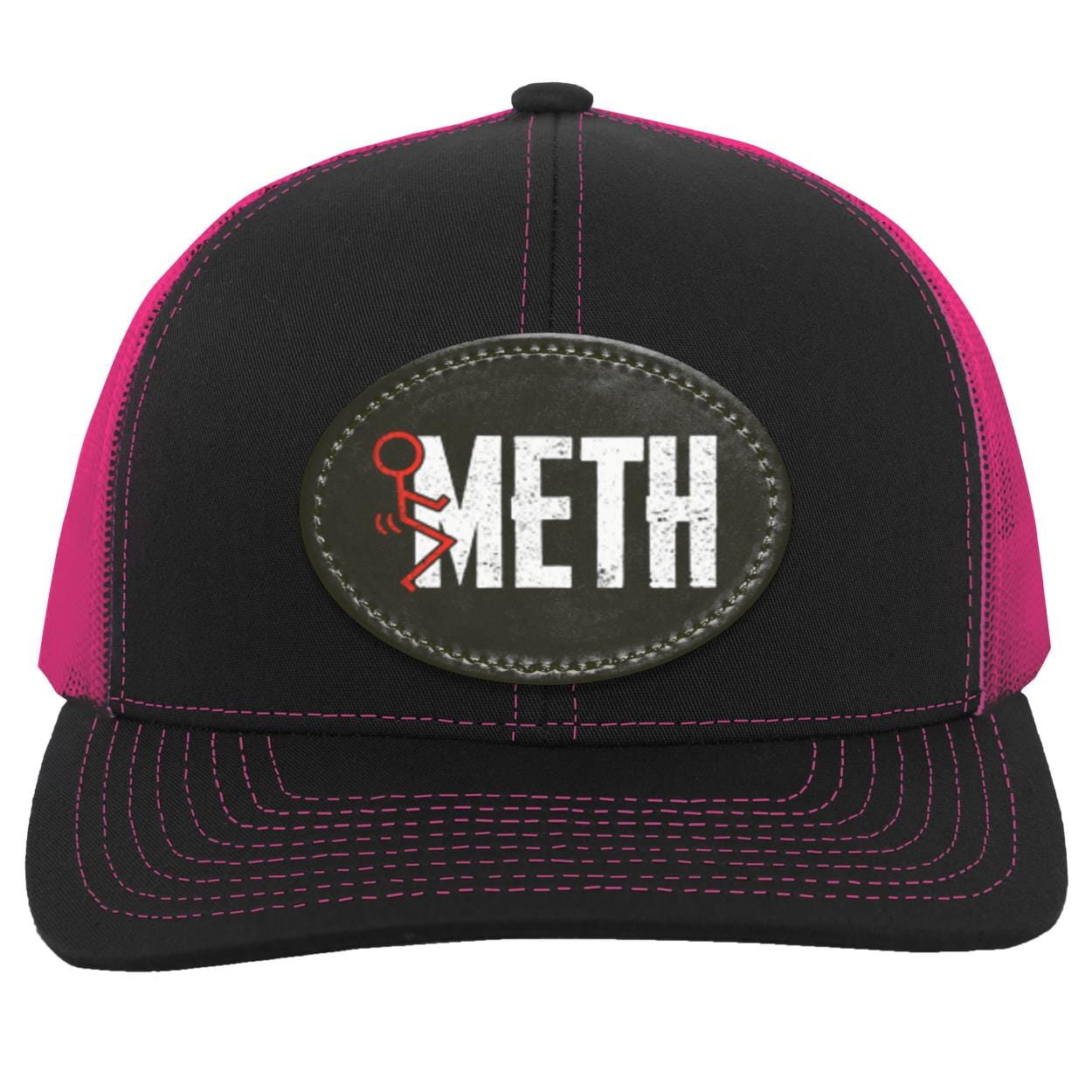 Recovery Trucker Snapback Hat | Inspiring Sobriety | F#CK Meth