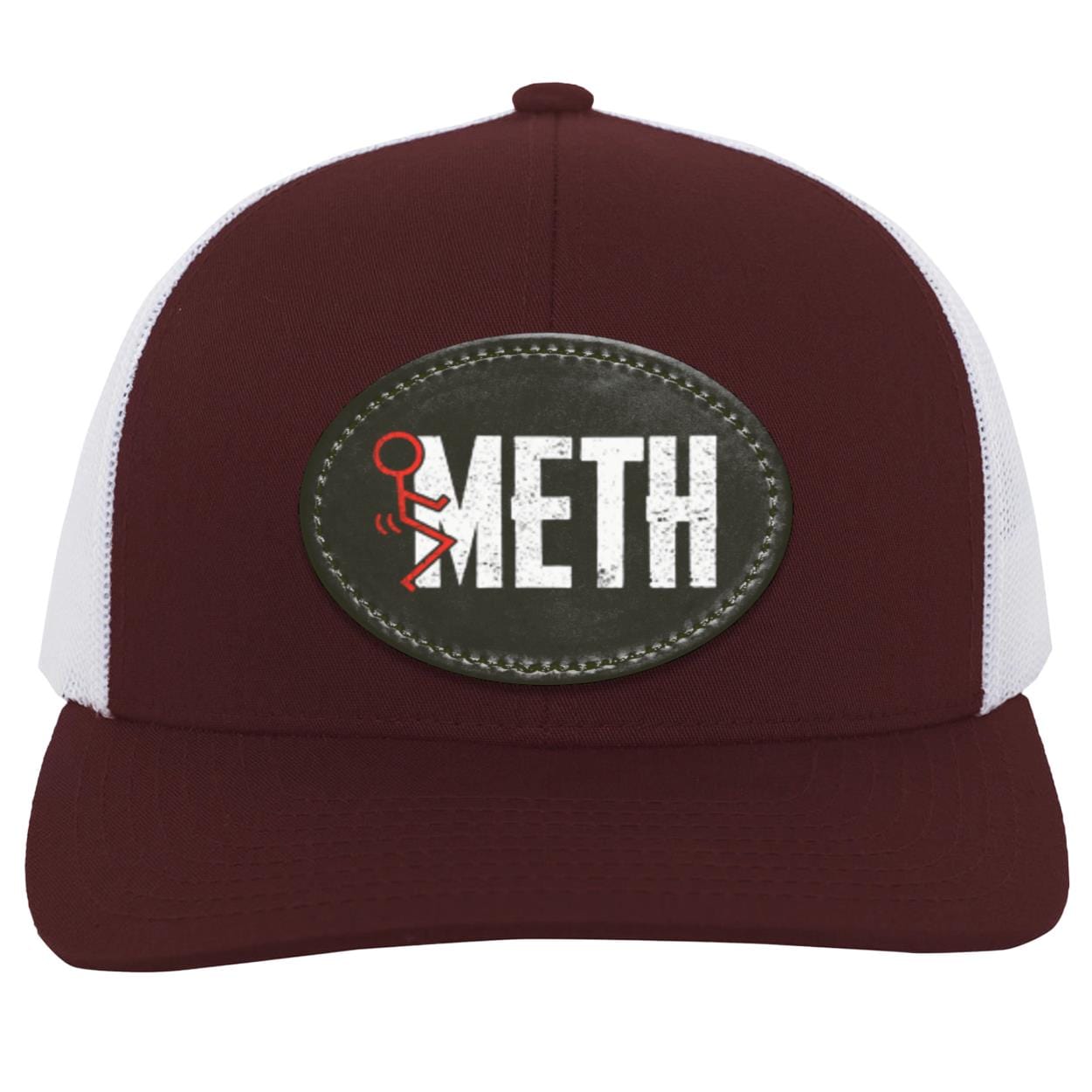 Recovery Trucker Snapback Hat | Inspiring Sobriety | F#CK Meth